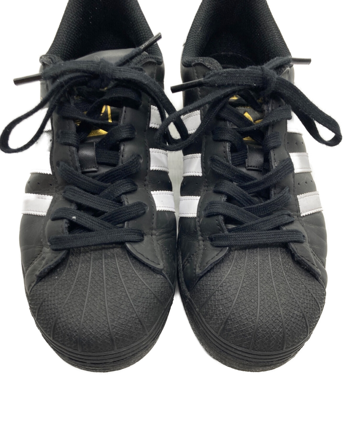 中古・古着通販】adidas (アディダス) スーパースター ブラック サイズ:25.5｜ブランド・古着通販 トレファク公式【TREFAC  FASHION】スマホサイト