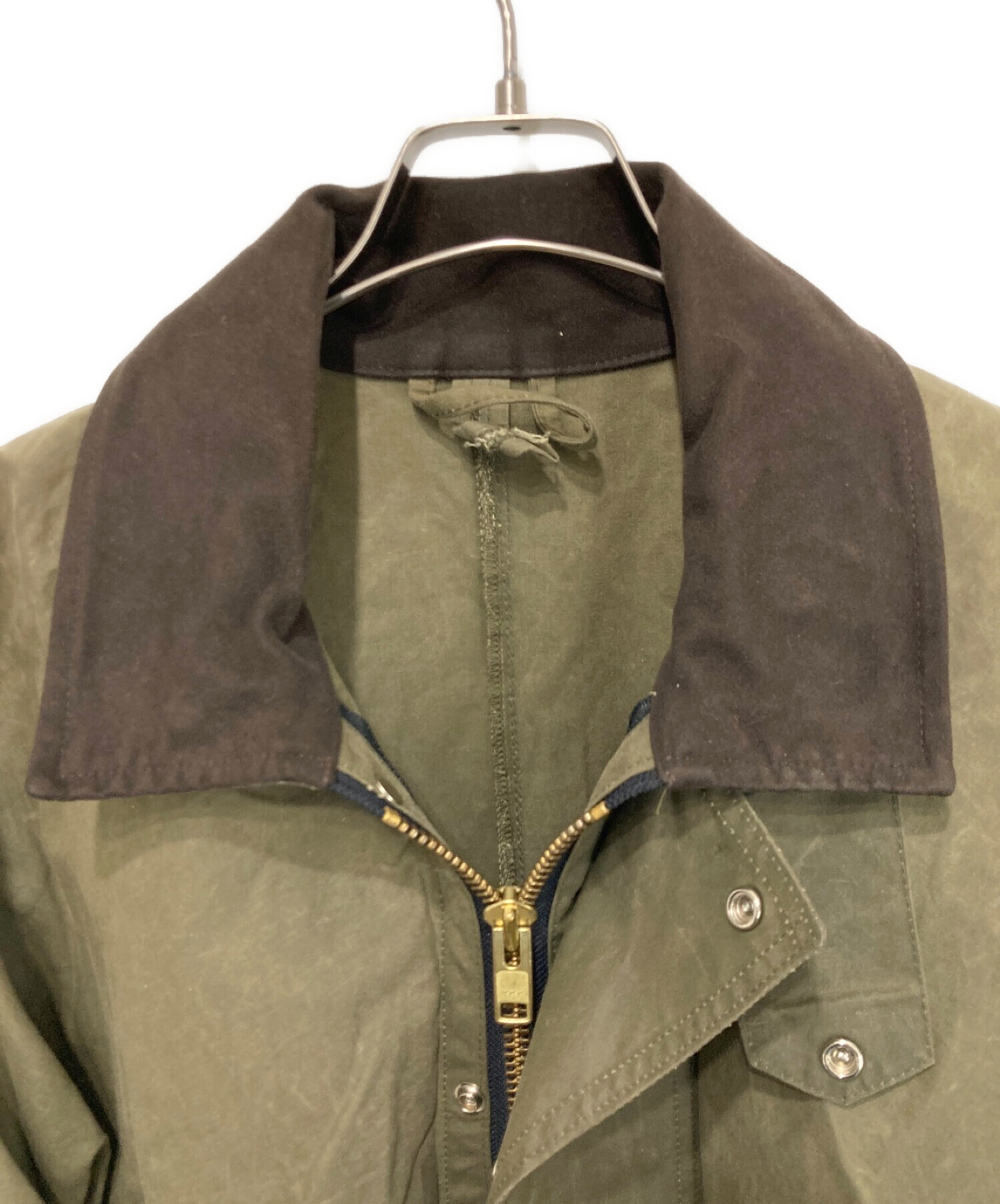 C.C. Filson (フィルソン) ダブルマッキーノオイルドクルーザージャケット オリーブ サイズ:M