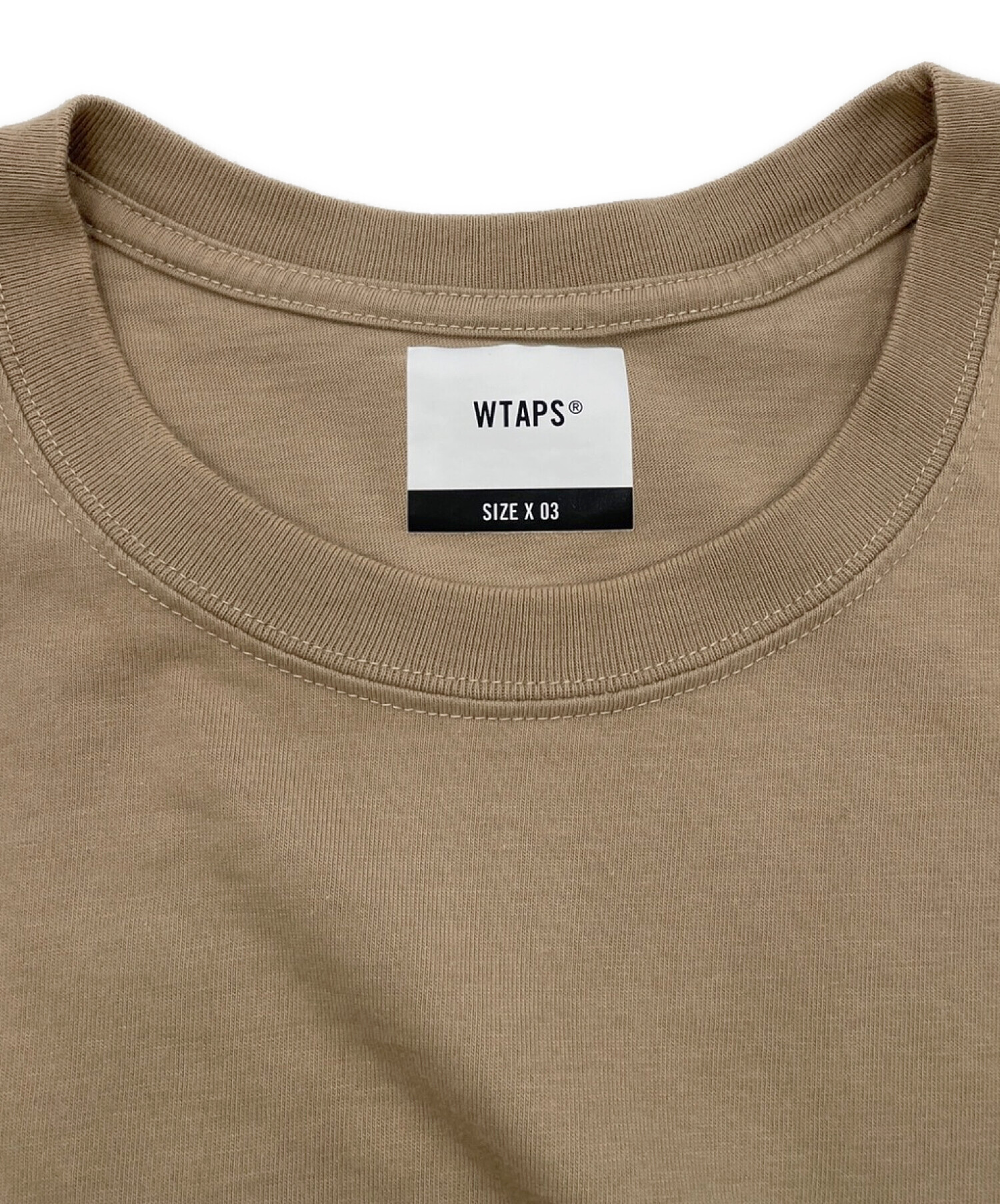 WTAPS (ダブルタップス) MOON & STAR tシャツ ベージュ サイズ:X03