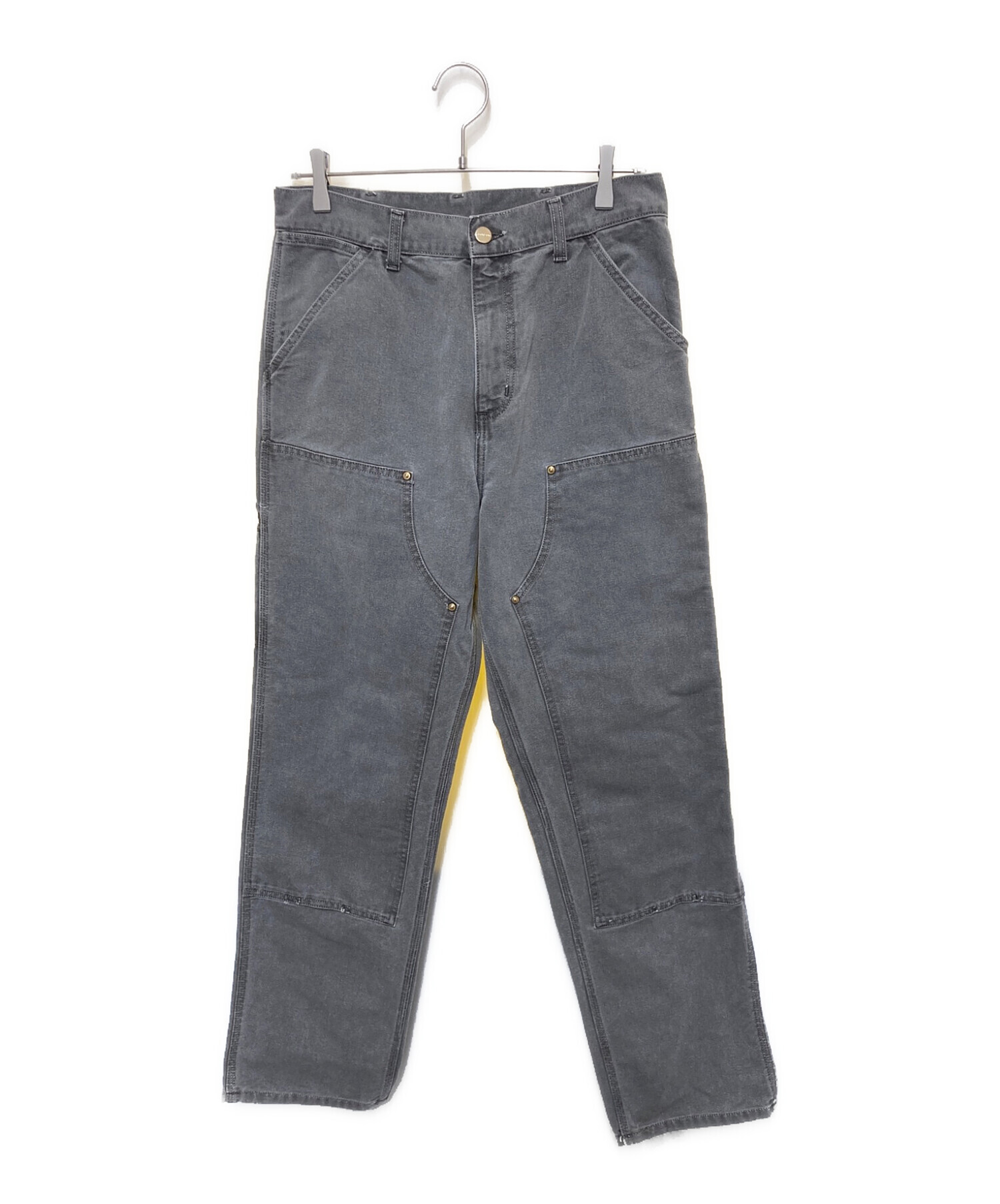 中古・古着通販】Carhartt WIP (カーハート) DOUBLE KNEE PANT グレー 