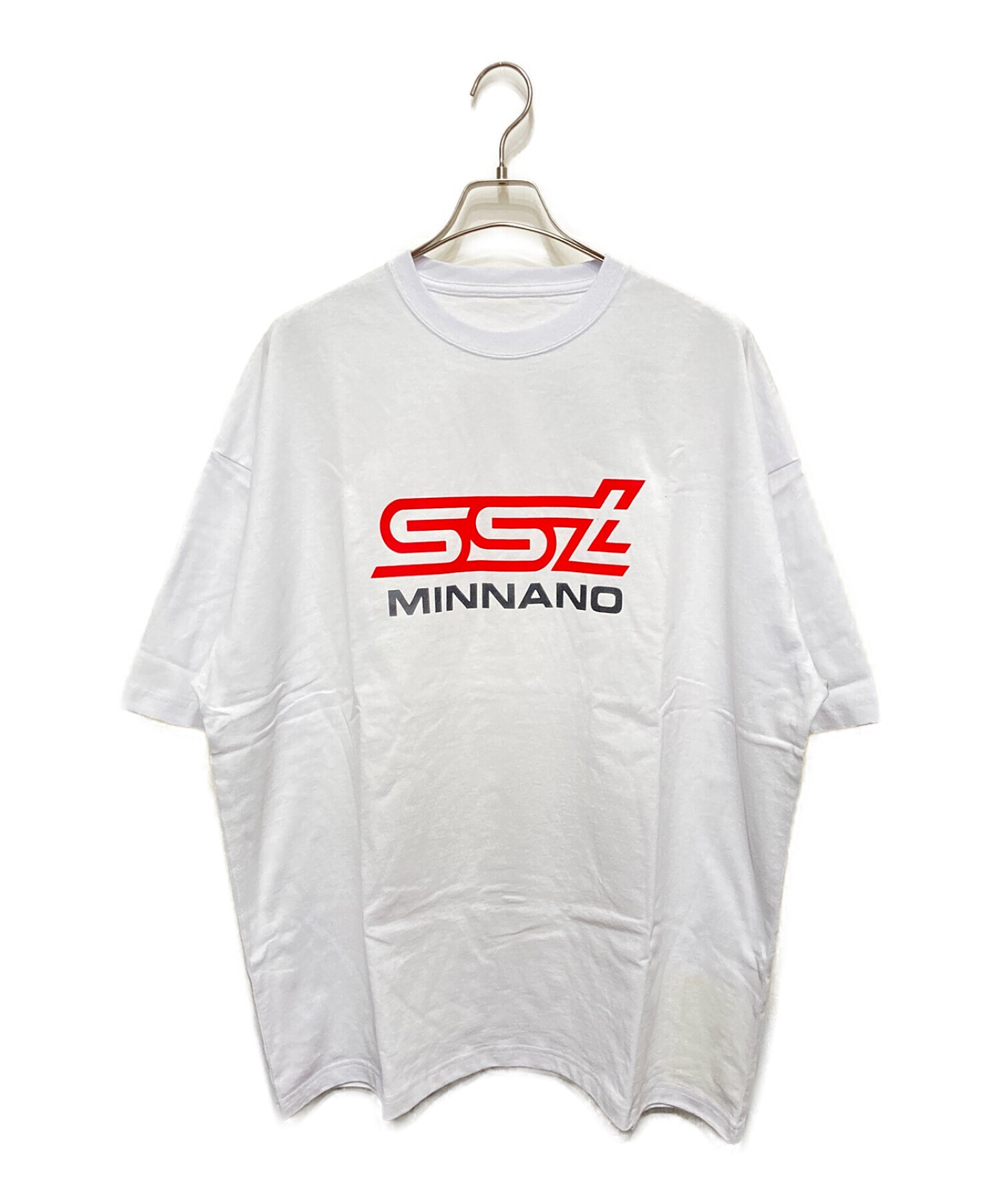 SSZ (エスエスズィー) MIN-NANO (ミンナノ) コラボTシャツ ホワイト サイズ:L 未使用品