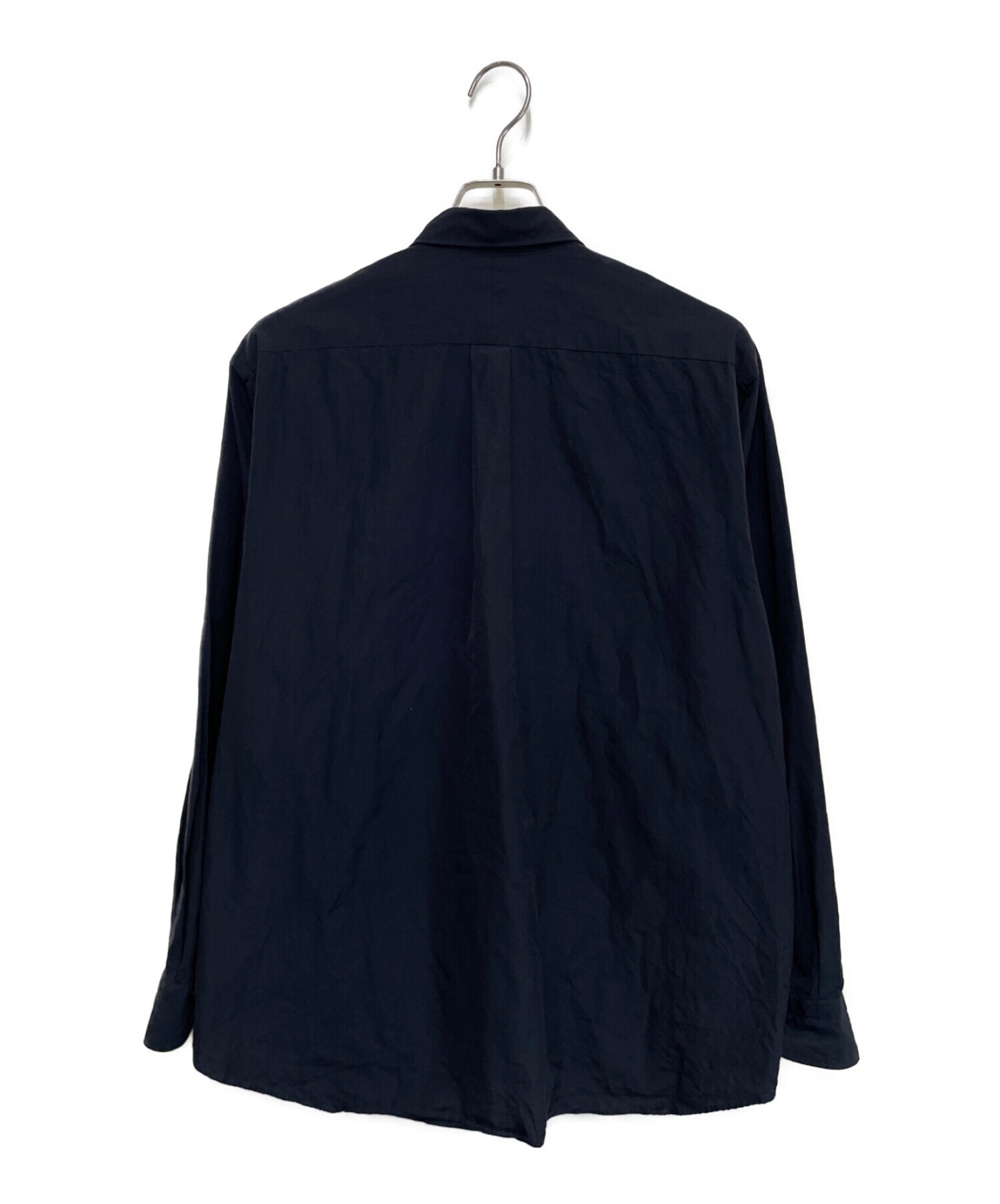 22ss V01-02001 青山直営店限定 黒 コモリシャツ ブラック - シャツ
