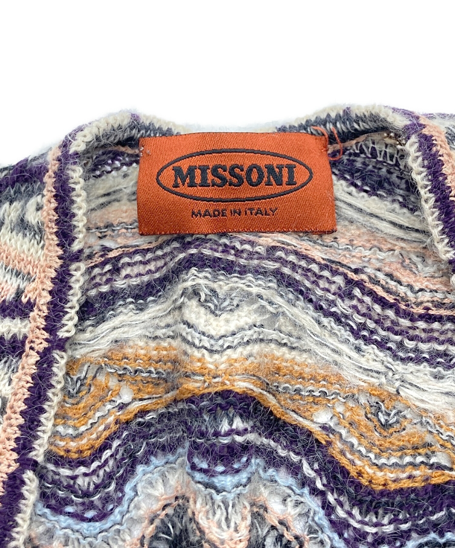 missoni (ミッソーニ) カーディガン アイボリー サイズ:42