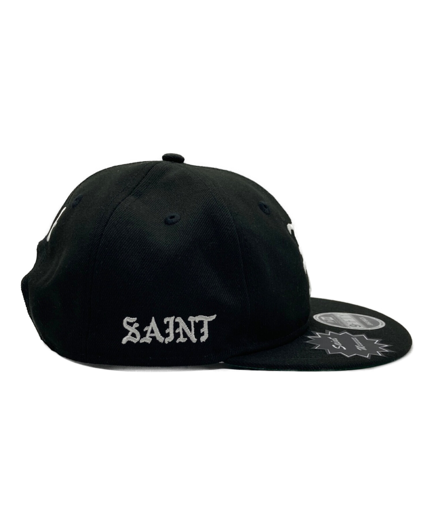 New Era (ニューエラ) SAINT Mxxxxxx (セントマイケル) コラボキャップ ブラック サイズ:不明 未使用品