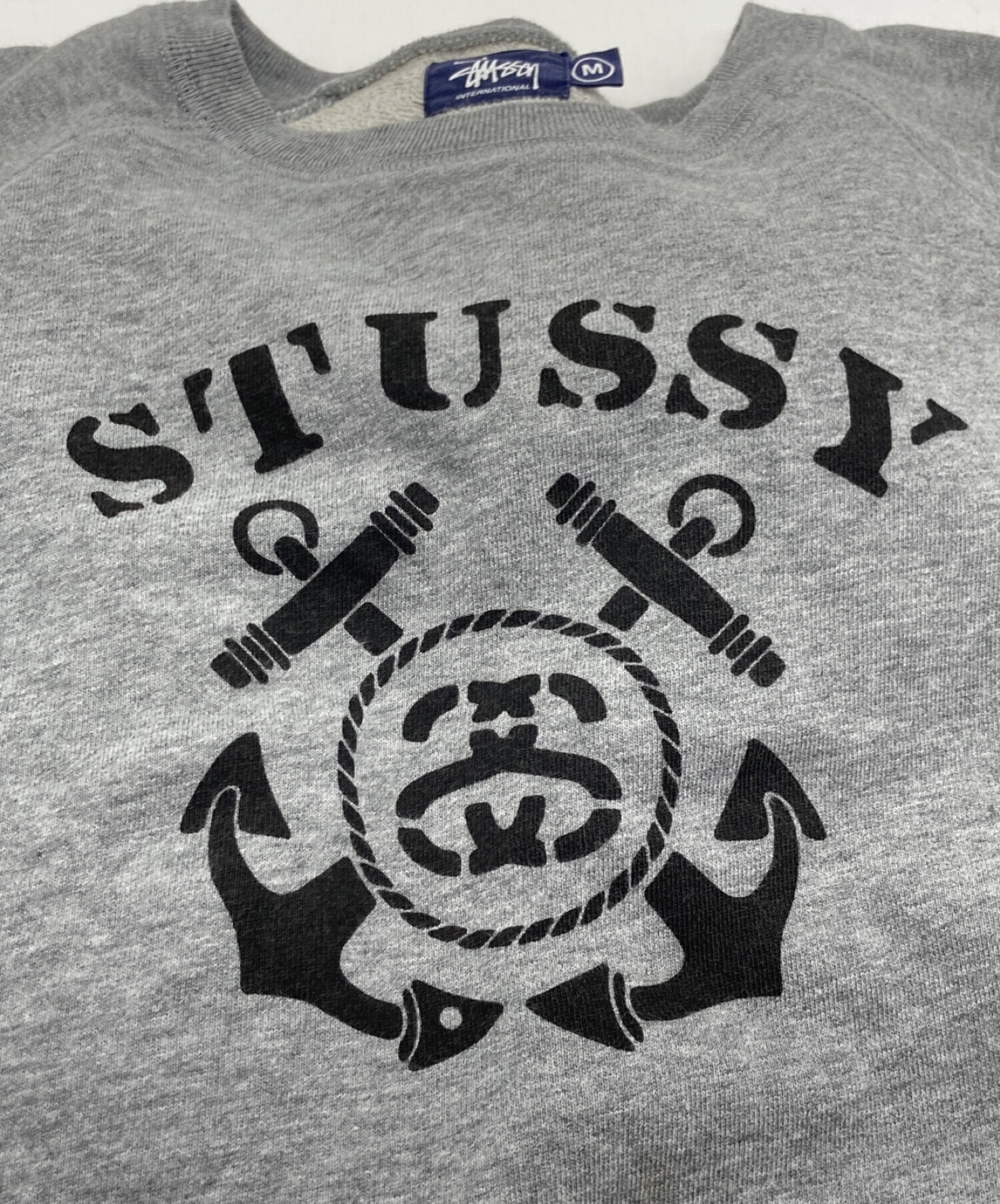 stussy (ステューシー) 半袖スウェット グレー サイズ:M