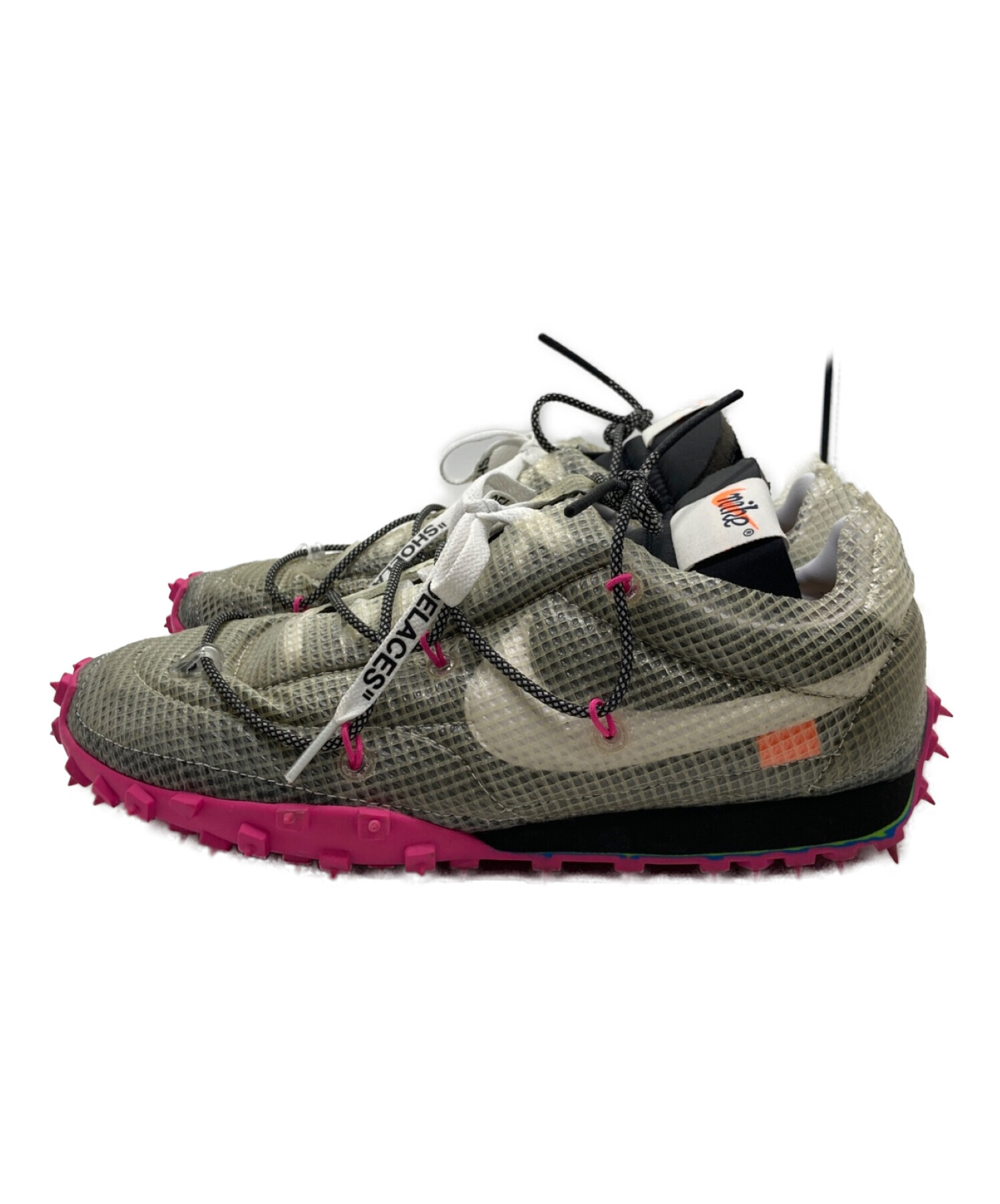 中古・古着通販】NIKE (ナイキ) OFFWHITE (オフホワイト) WMNS Waffle Racer 