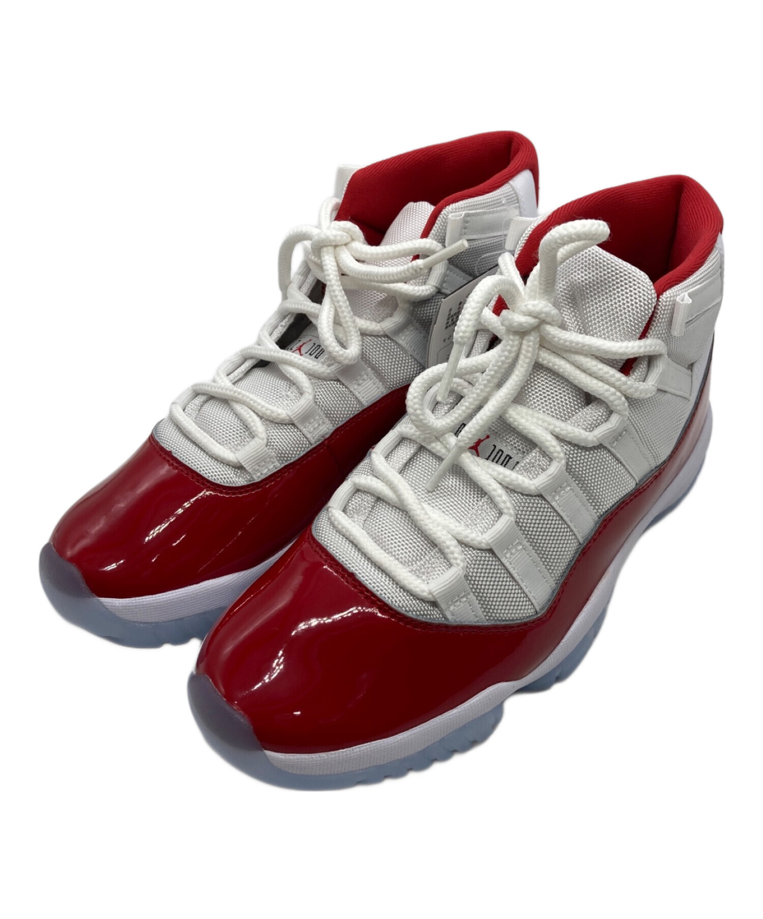 NIKE (ナイキ) AIR JORDAN 11 RETRO レッド×ホワイト サイズ:26.5cm 未使用品