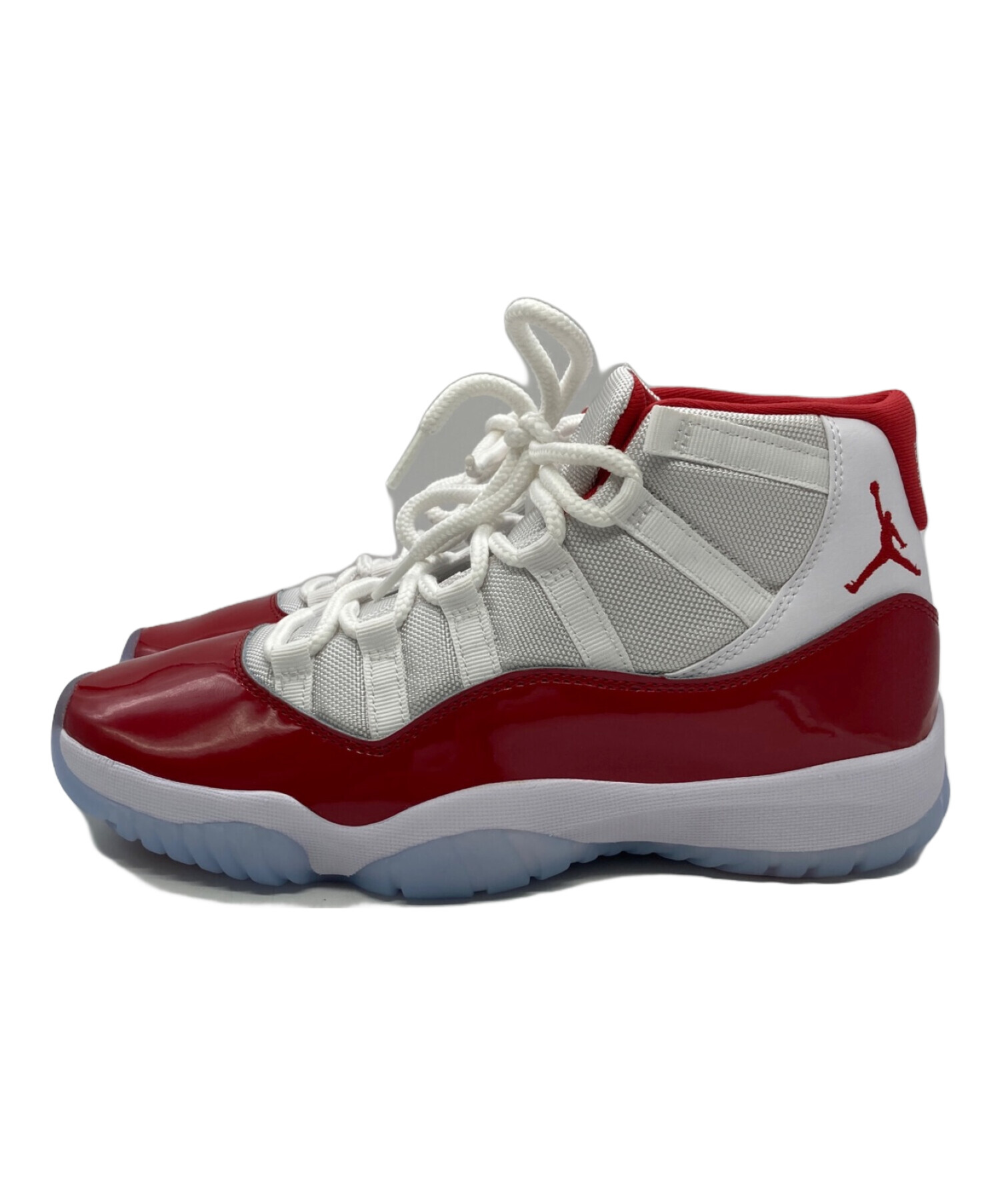 NIKE (ナイキ) AIR JORDAN 11 RETRO レッド×ホワイト サイズ:26.5cm 未使用品