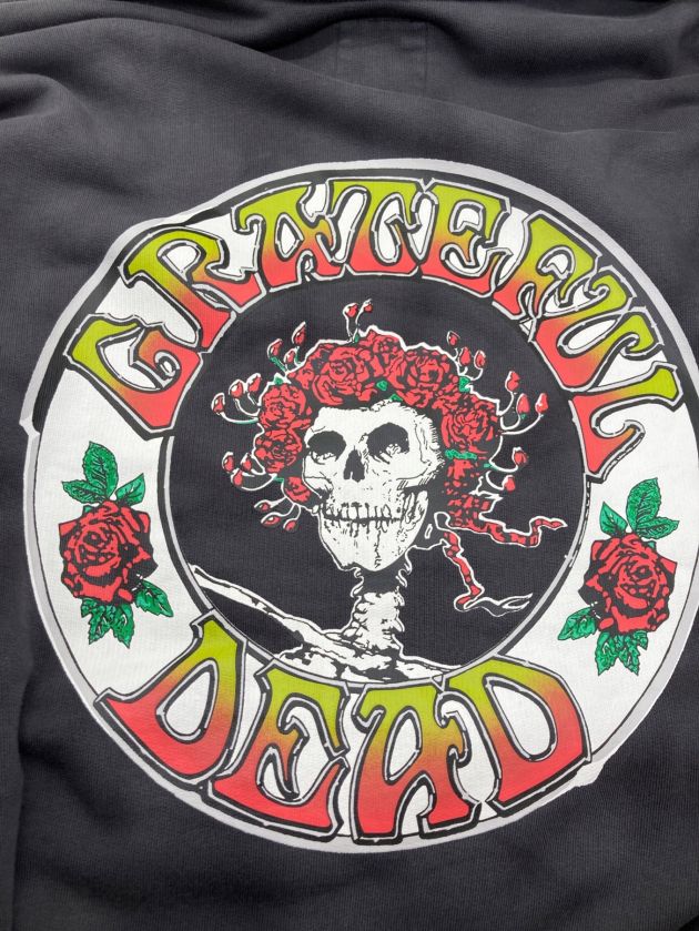 LEVI'S (リーバイス) GRATEFUL DEAD (グレイトフル・デッド) タイダイフーディー グレー サイズ:XL