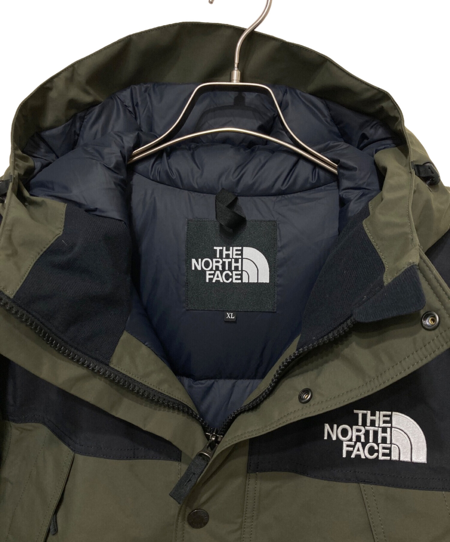 中古・古着通販】THE NORTH FACE (ザ ノース フェイス) マウンテンダウンジャケット ニュートープ サイズ:XL  未使用品｜ブランド・古着通販 トレファク公式【TREFAC FASHION】スマホサイト