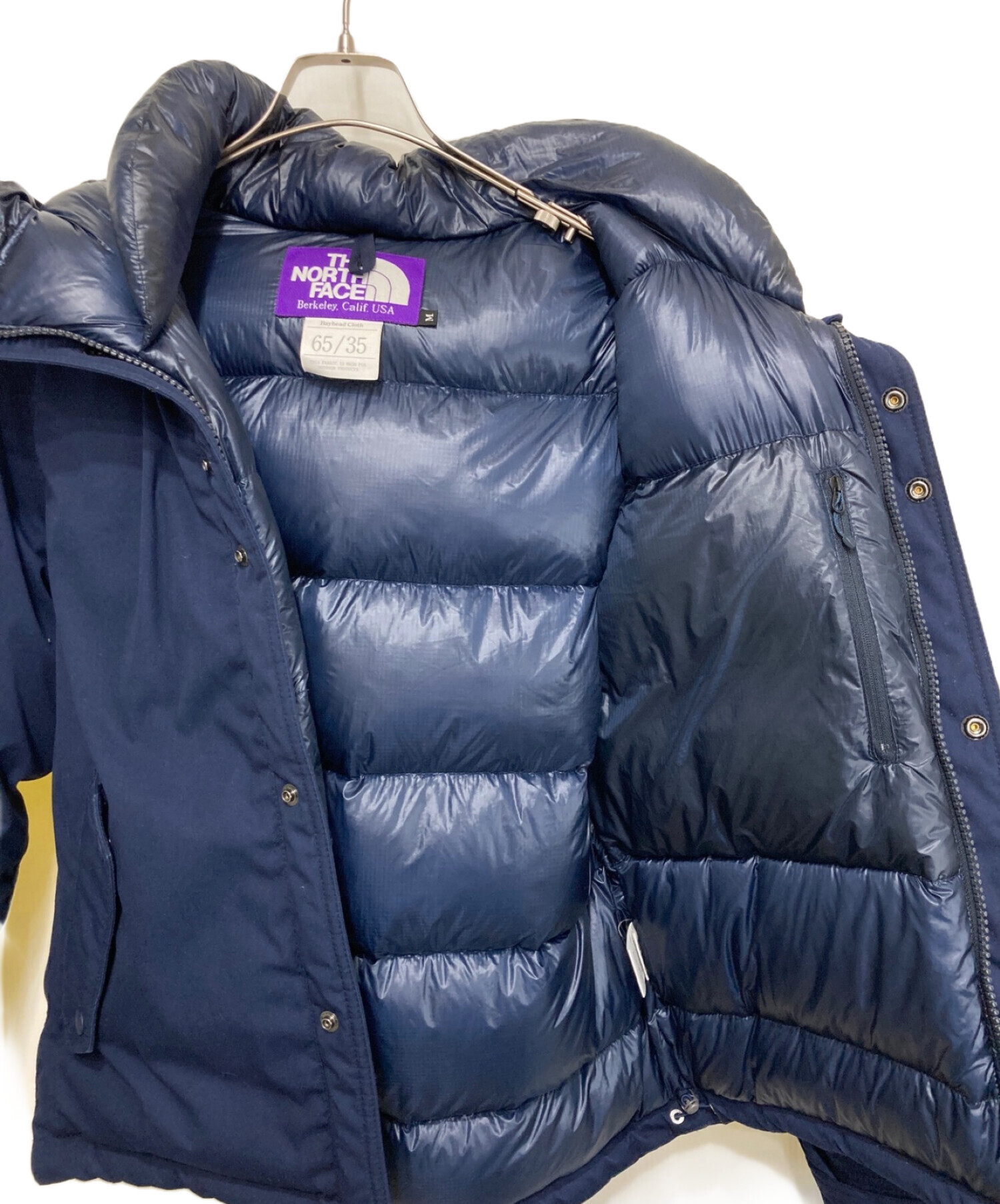 中古・古着通販】THE NORTHFACE PURPLELABEL (ザ・ノースフェイス パープルレーベル) 光電子ダウンジャケット ネイビー  サイズ:M｜ブランド・古着通販 トレファク公式【TREFAC FASHION】スマホサイト