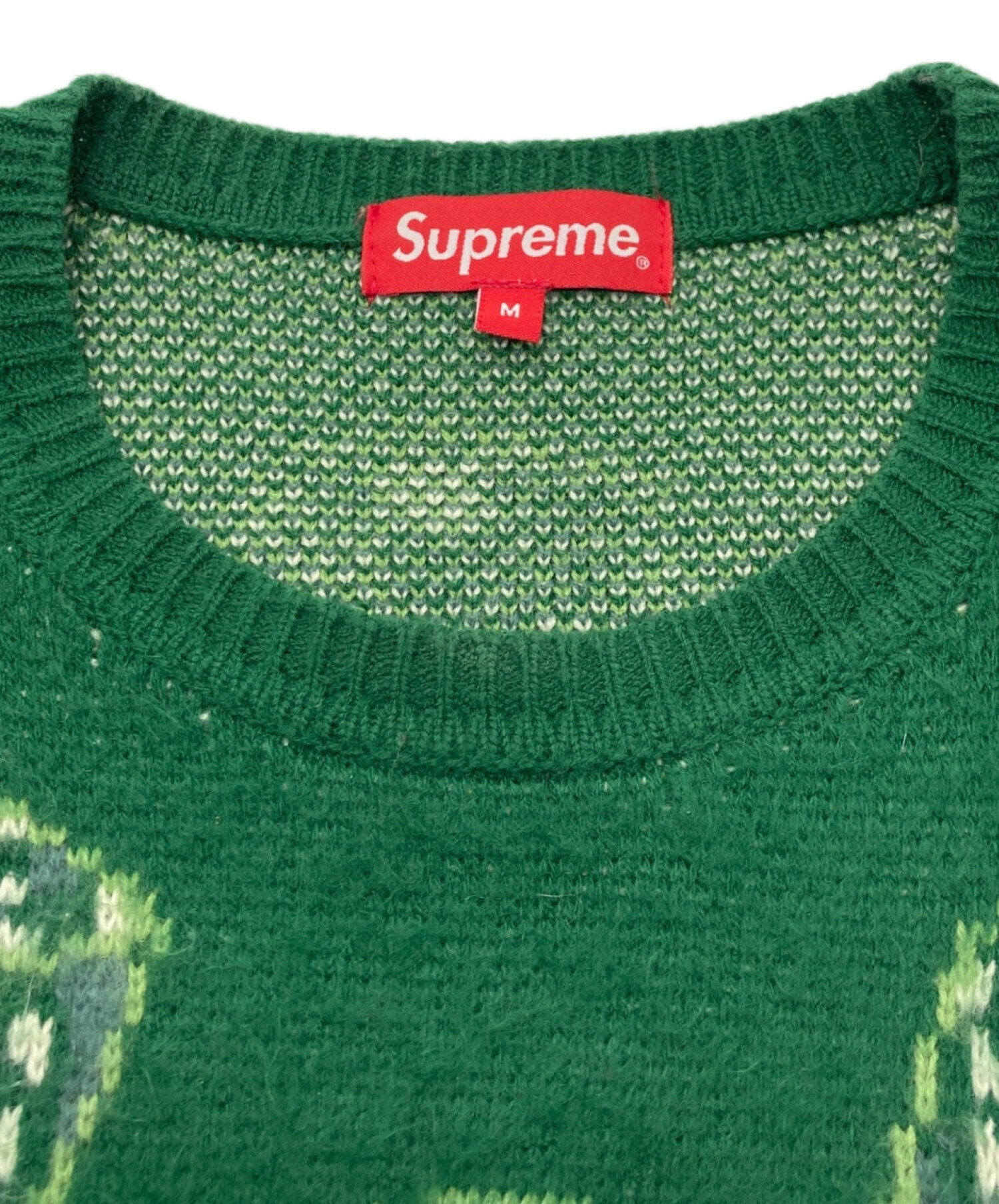 中古・古着通販】SUPREME (シュプリーム) ダイスニットセーター ...