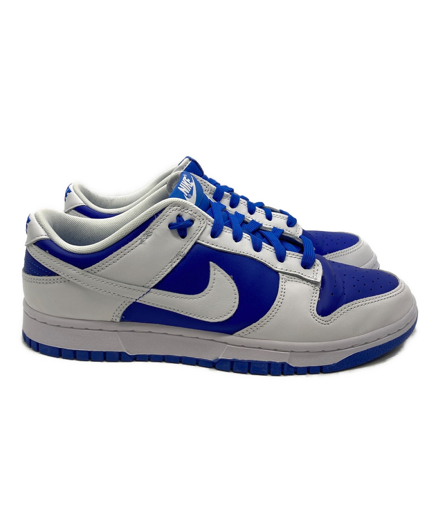 NIKE (ナイキ) NIKE DUNK LOW RETRO RACER ホワイト×ブルー サイズ:27