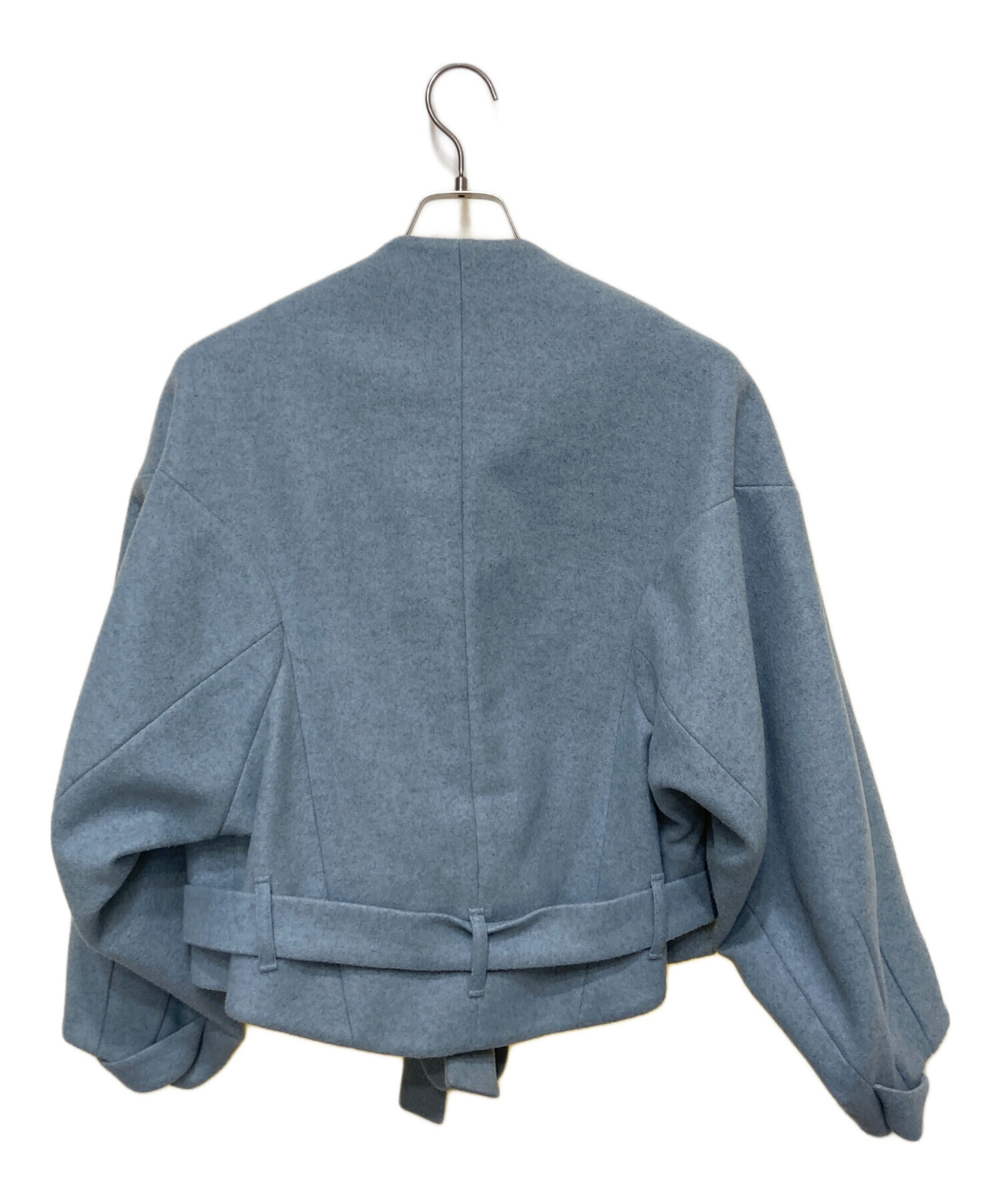 中古・古着通販】UNROVAL (アンルーバル) WOOL SHORT JACKET ブルー サイズ:FREE｜ブランド・古着通販  トレファク公式【TREFAC FASHION】スマホサイト