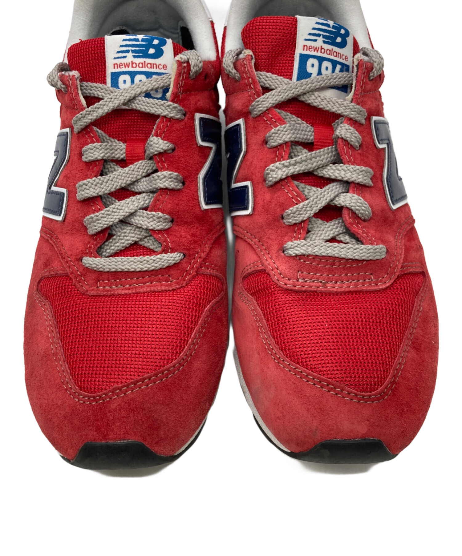 中古・古着通販】NEW BALANCE (ニューバランス) ローカットスニーカー レッド×ネイビー サイズ:28cm｜ブランド・古着通販  トレファク公式【TREFAC FASHION】スマホサイト