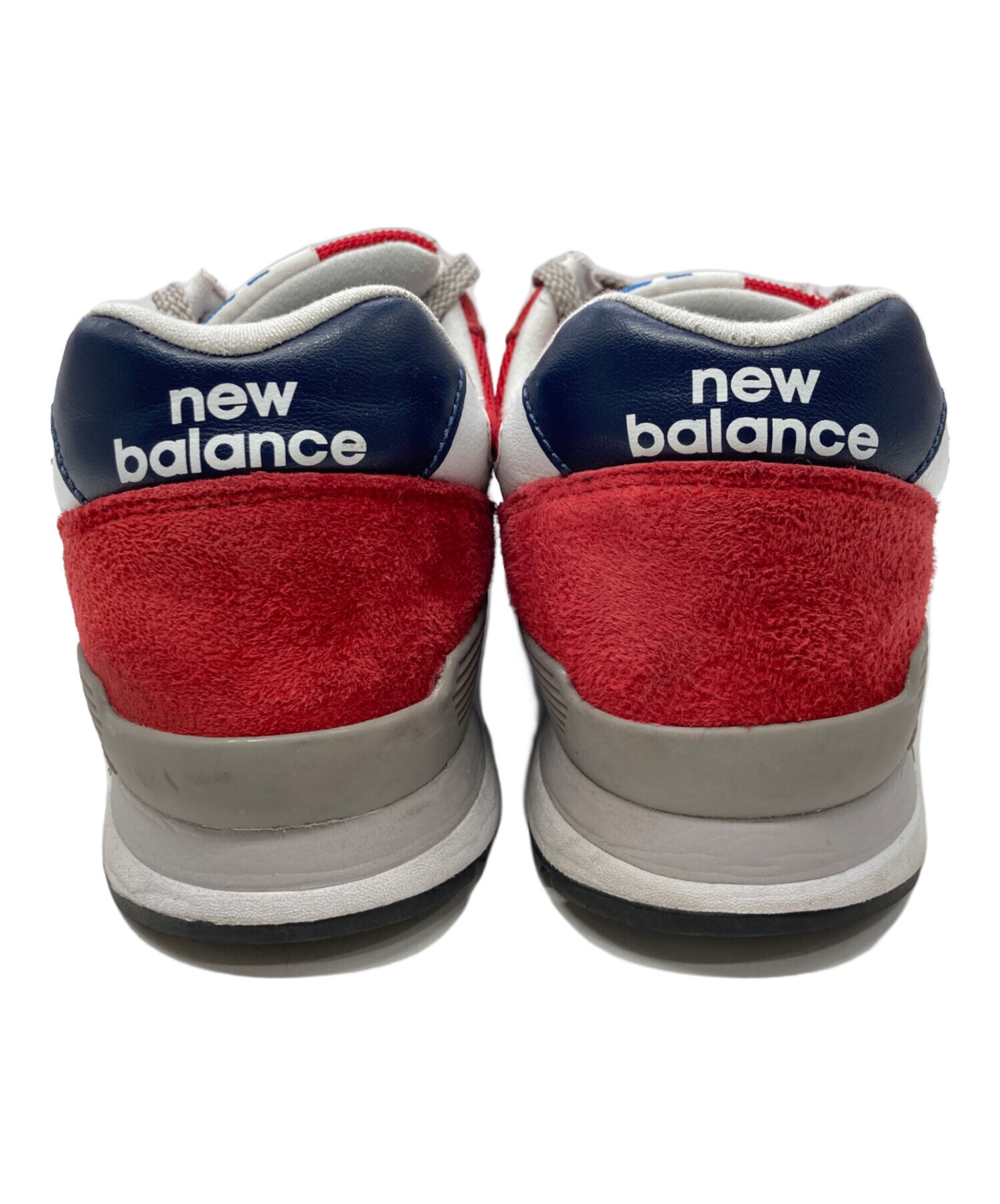 中古・古着通販】NEW BALANCE (ニューバランス) ローカットスニーカー レッド×ネイビー サイズ:28cm｜ブランド・古着通販  トレファク公式【TREFAC FASHION】スマホサイト