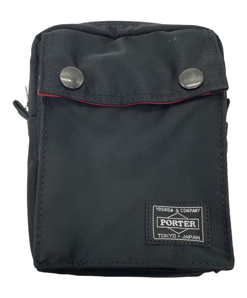 中古・古着通販】PORTER (ポーター) ILS共同企画 エルファインショルダーバッグ ブラック｜ブランド・古着通販 トレファク公式【TREFAC  FASHION】スマホサイト