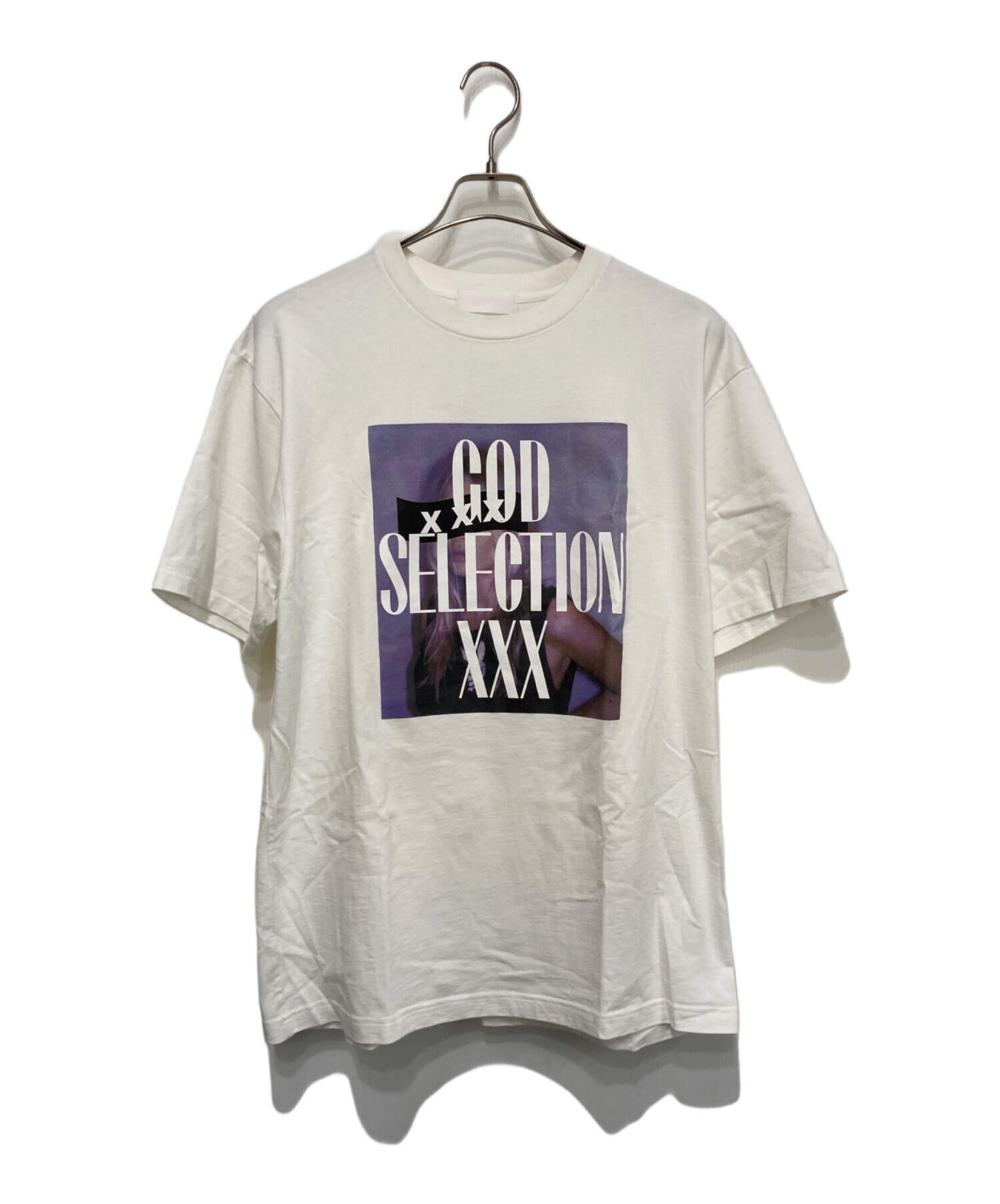 中古・古着通販】GOD SELECTION XXX (ゴッドセレクショントリプルエックス) ビックロゴTシャツ ホワイト サイズ:L｜ブランド・古着通販  トレファク公式【TREFAC FASHION】スマホサイト