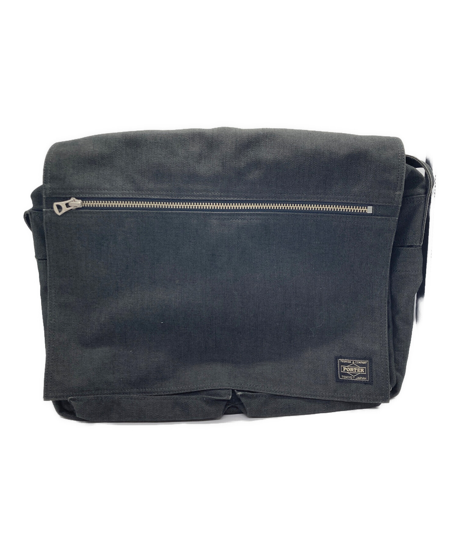 中古・古着通販】PORTER (ポーター) SMOKY SHOULDER BAG(L) スモーキー ショルダーバッグ グレー  サイズ:なし｜ブランド・古着通販 トレファク公式【TREFAC FASHION】スマホサイト