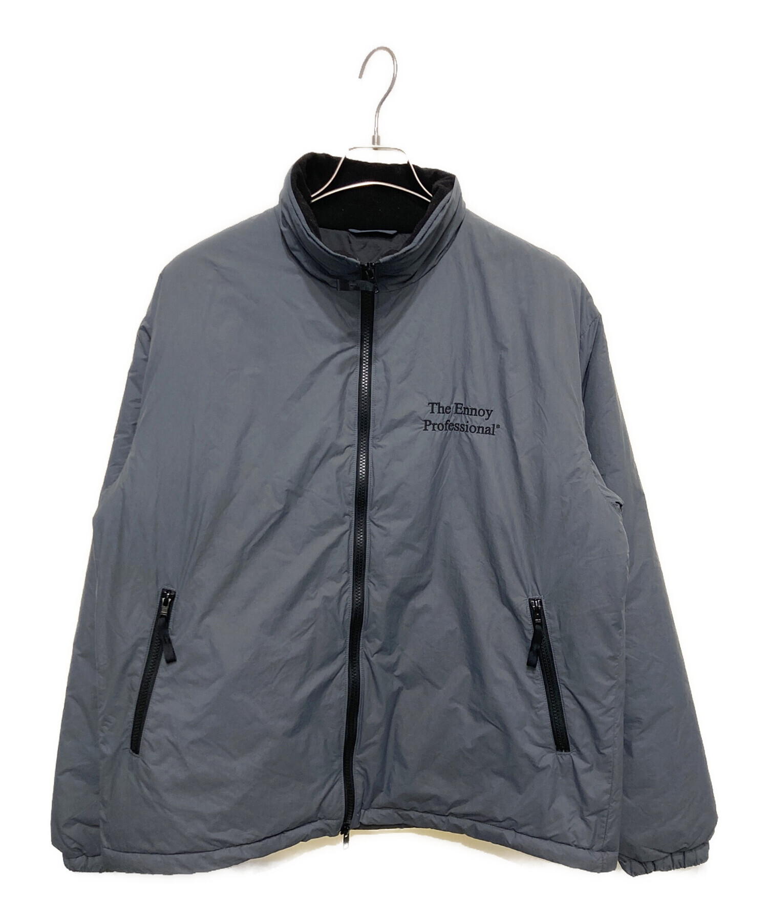 中古・古着通販】ENNOY (エンノイ) スタイリスト私物 (スタイリストシブツ) NYLON PADDED JACKET グレー  サイズ:Ｍ｜ブランド・古着通販 トレファク公式【TREFAC FASHION】スマホサイト