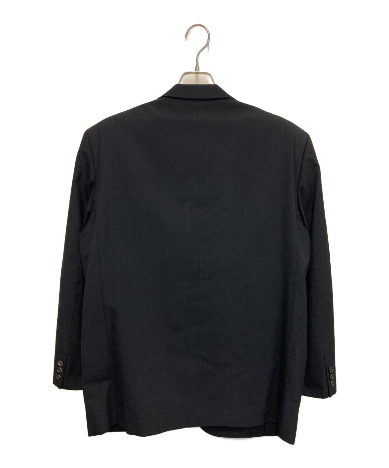 中古・古着通販】COMME des GARCONS HOMME (コムデギャルソン オム) テーラードジャケット ブラック サイズ:M｜ブランド・古着通販  トレファク公式【TREFAC FASHION】スマホサイト