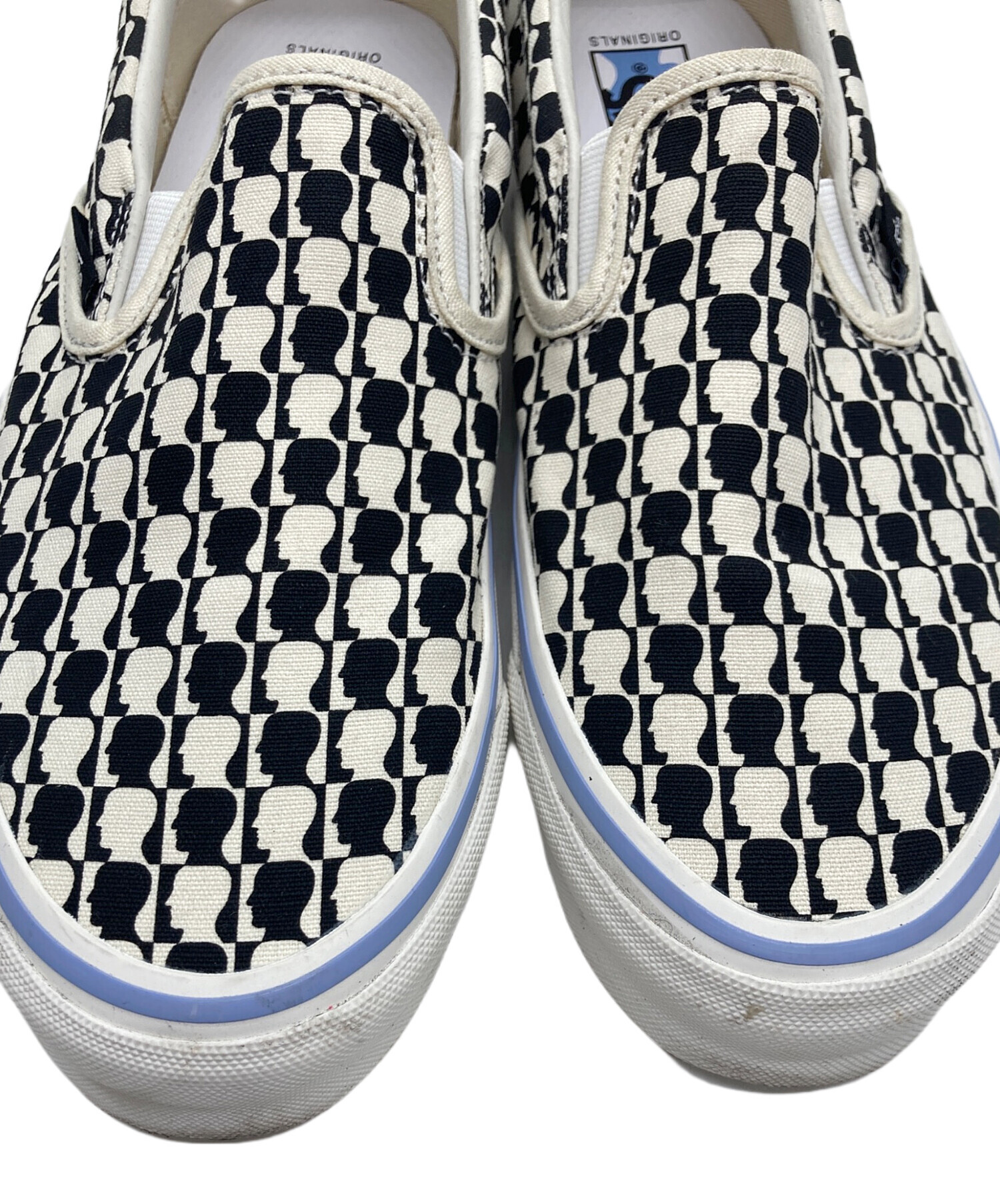 VANS (バンズ) BRAIN DEAD (ブレインデッド) OG Slip-On LX　スリッポン ブラック サイズ:28cm