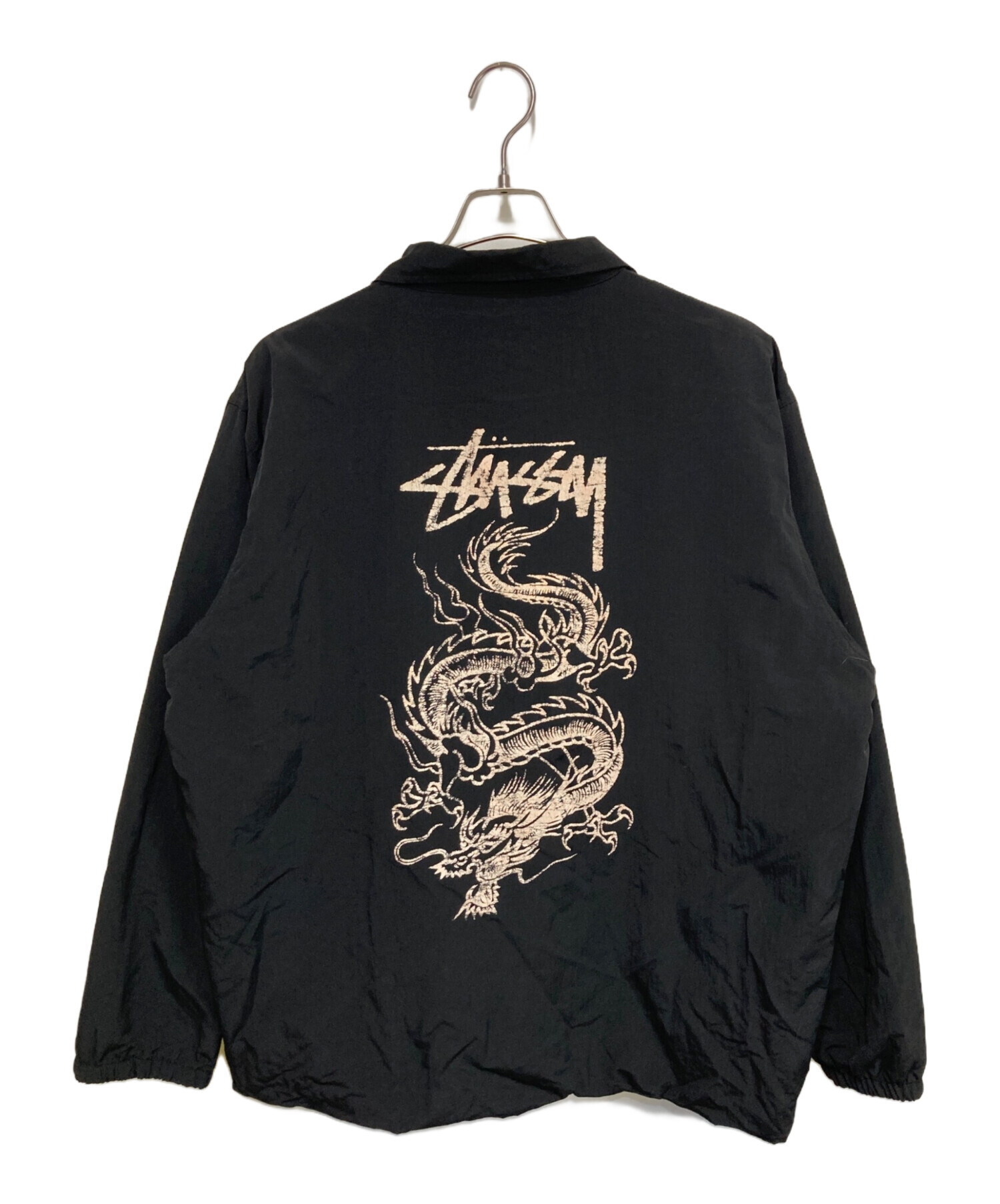 stussy (ステューシー) コーチジャケット ブラック サイズ:L