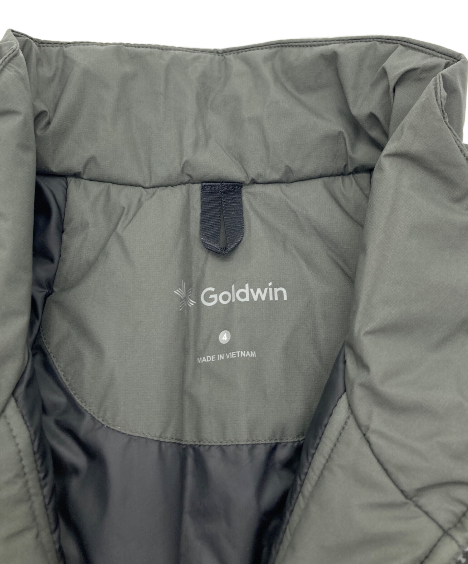 中古・古着通販】GOLDWIN (ゴールドウイン) GORE-TEX WINDSTOPPER Puffy Mil Vest カーキ  サイズ:4｜ブランド・古着通販 トレファク公式【TREFAC FASHION】スマホサイト