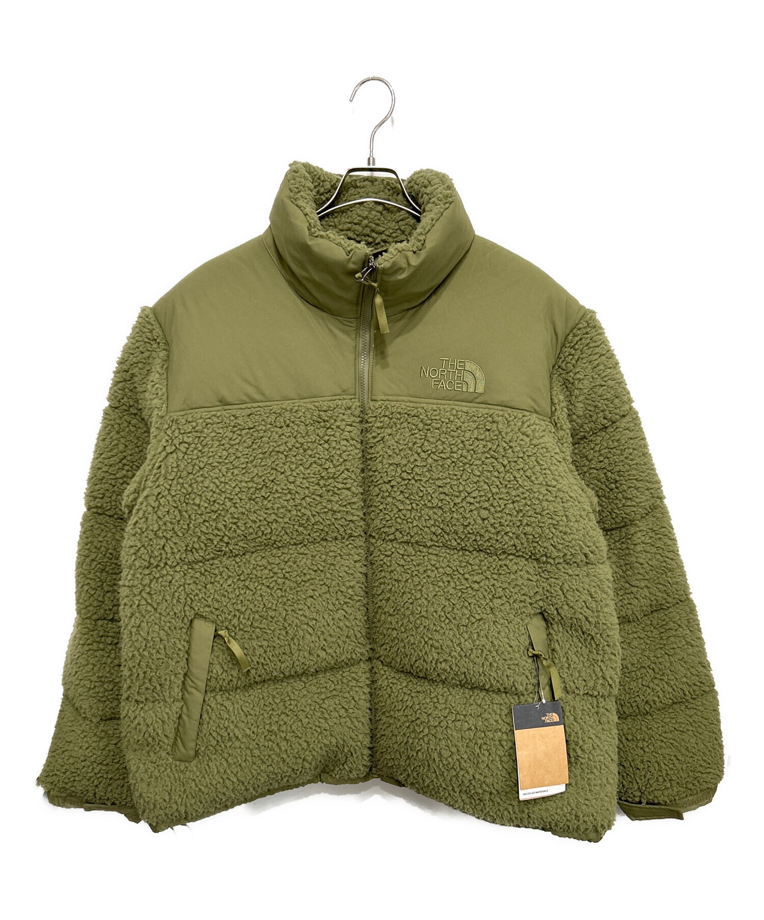 中古・古着通販】THE NORTH FACE (ザ ノース フェイス) SHERPA NUPTSE JACKET シェルパ ヌプシ ジャケット カーキ  サイズ:XL｜ブランド・古着通販 トレファク公式【TREFAC FASHION】スマホサイト