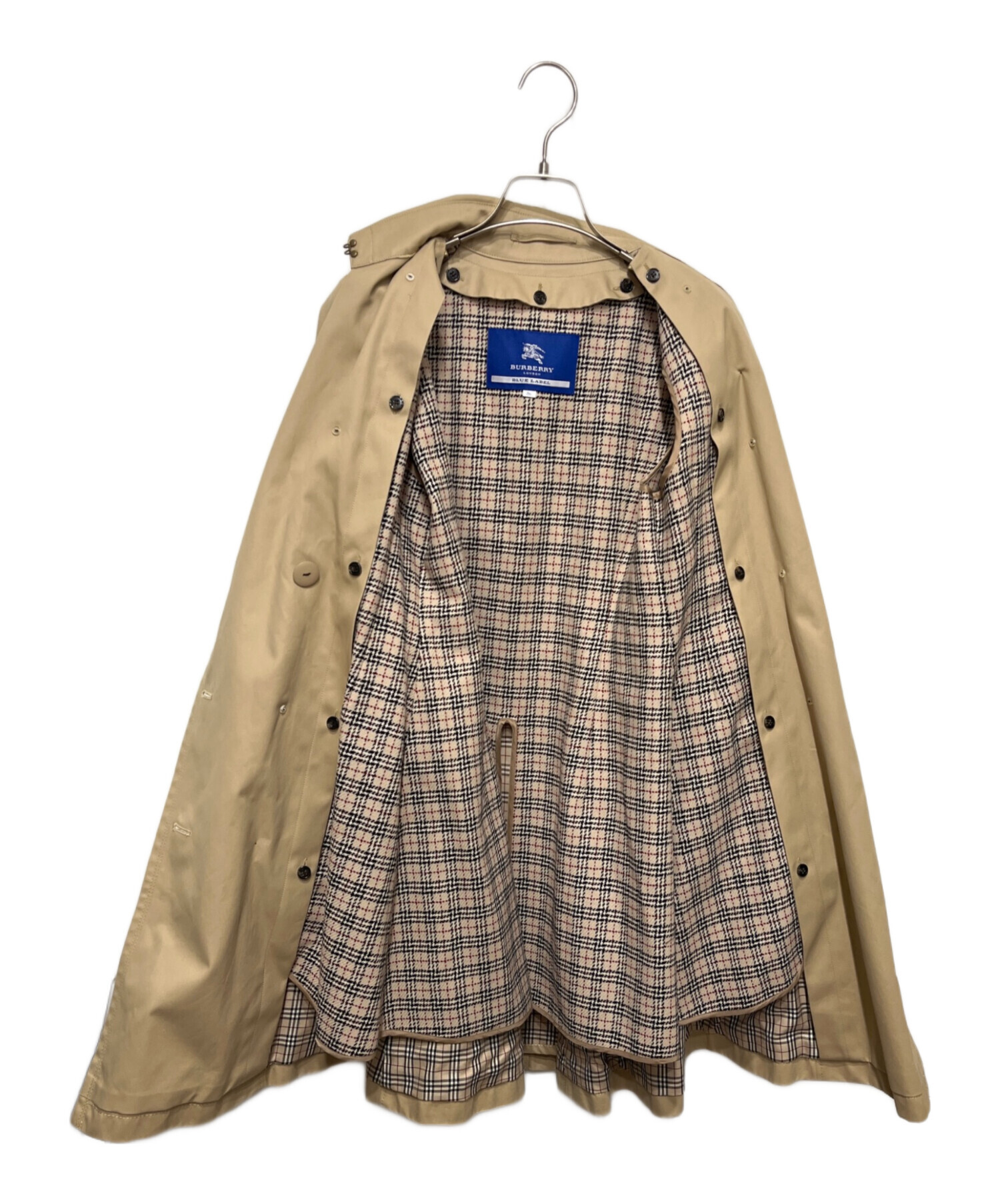 中古・古着通販】BURBERRY BLUE LABEL (バーバリーブルーレーベル) ライナー付トレンチコート ベージュ サイズ:36｜ブランド・古着通販  トレファク公式【TREFAC FASHION】スマホサイト