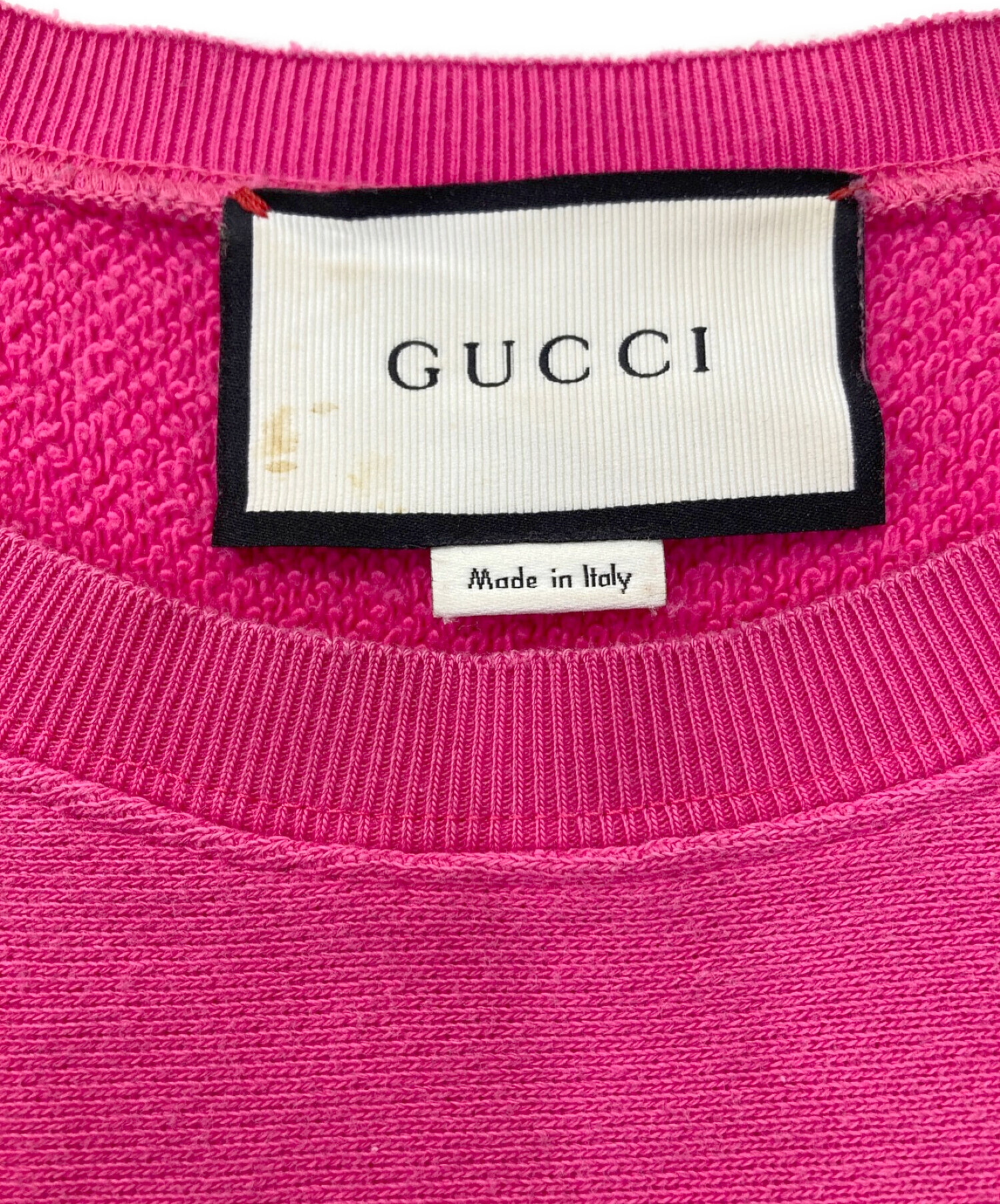 中古・古着通販】GUCCI (グッチ) クラシックロゴプリントスウェット