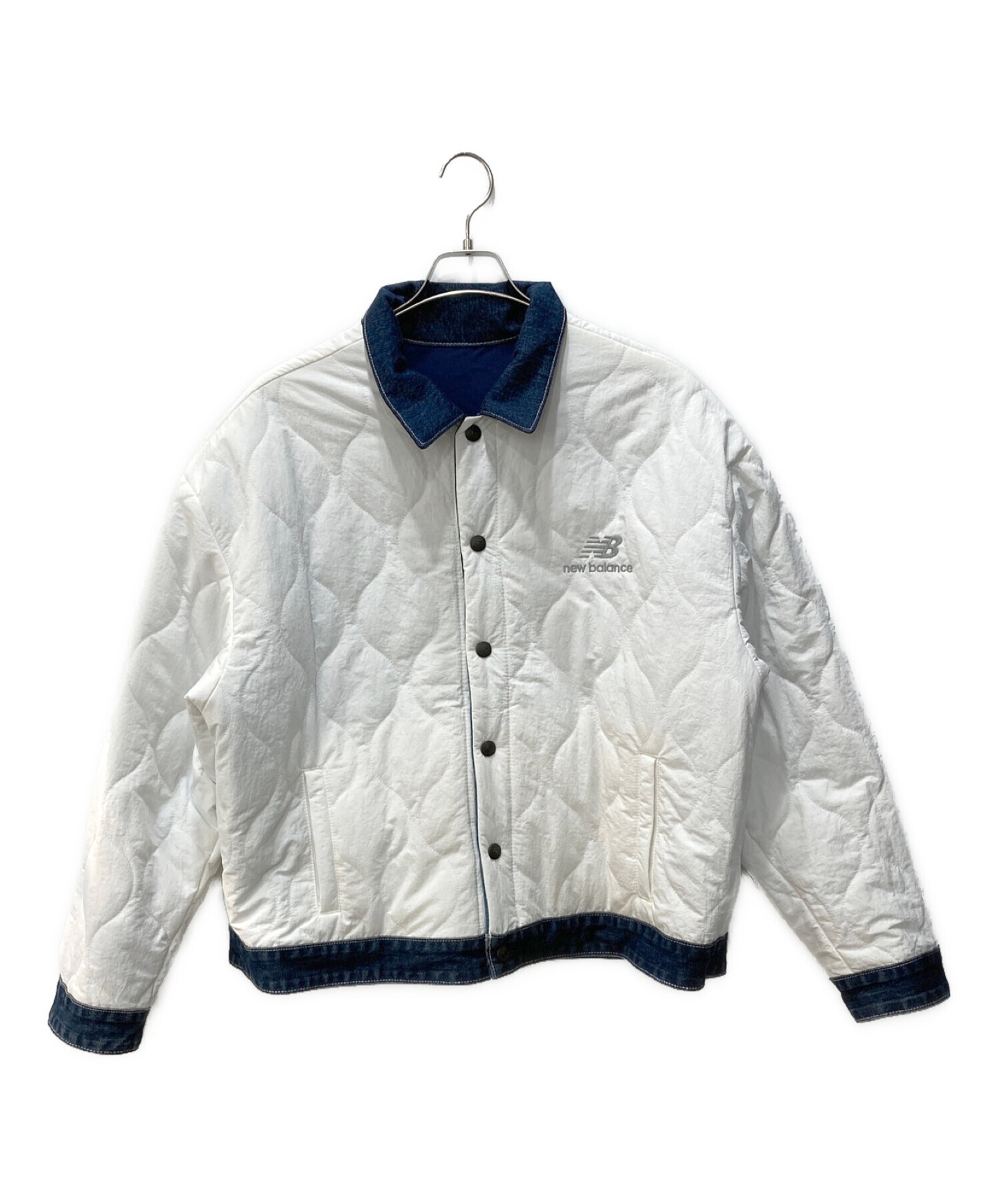 LEVI'S×NEW BALANCE (リーバイス×ニューバランス) Reversible Trucker Jacket インディゴ サイズ:Ｌ