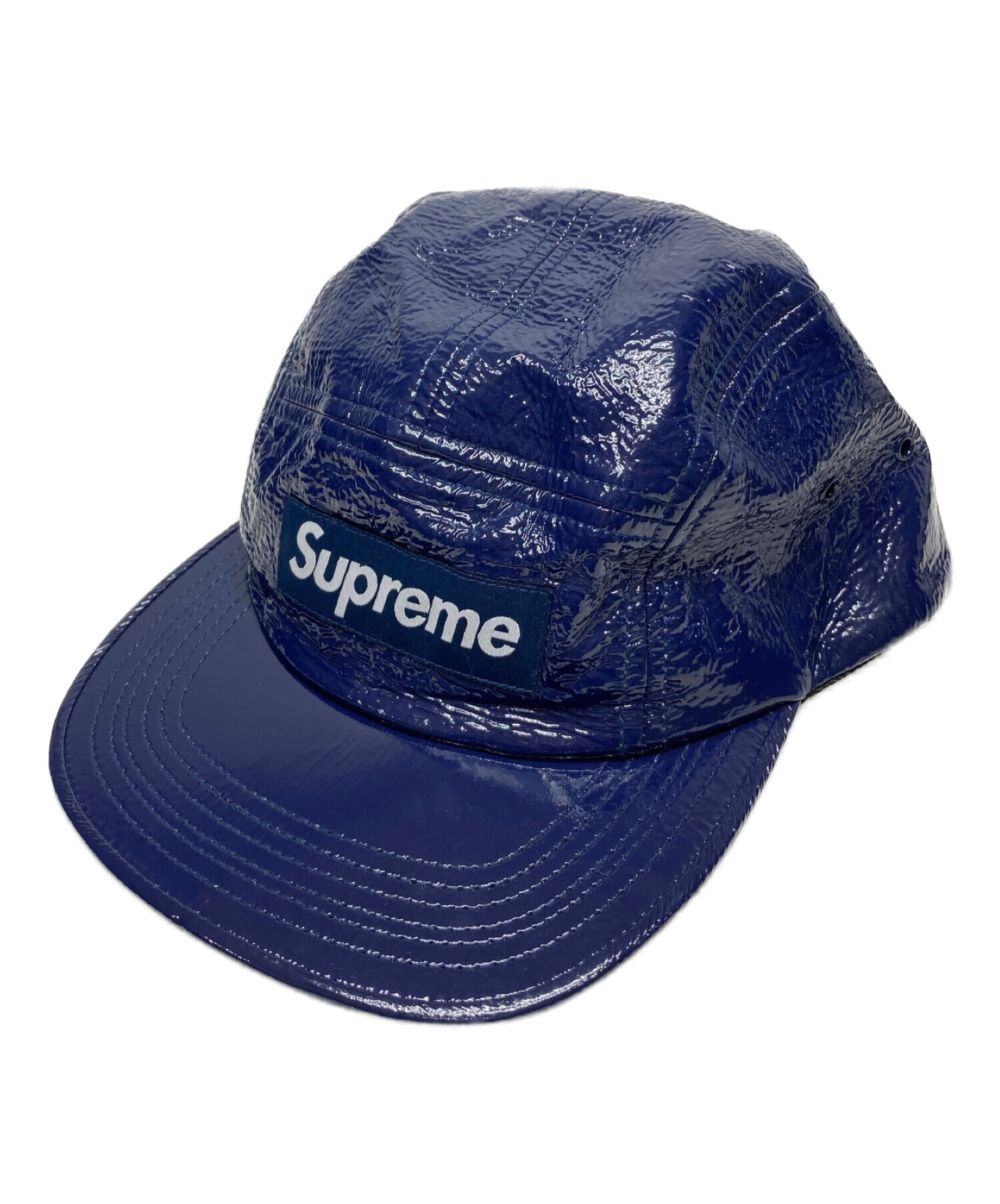 SUPREME キャップネイビー - キャップ