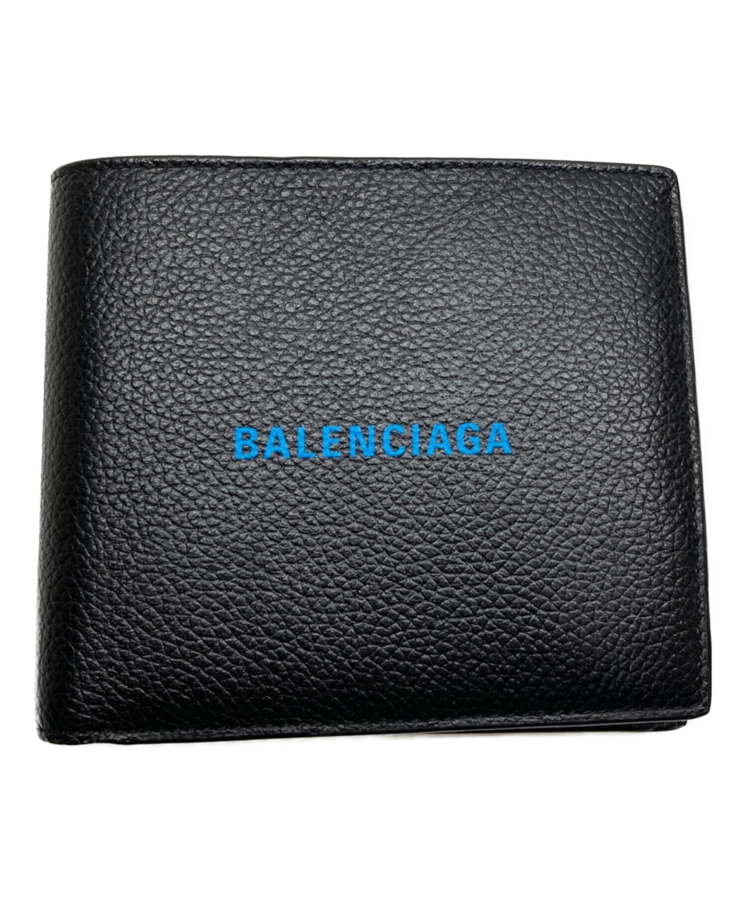 中古・古着通販】BALENCIAGA (バレンシアガ) 2つ折り財布 ブラック