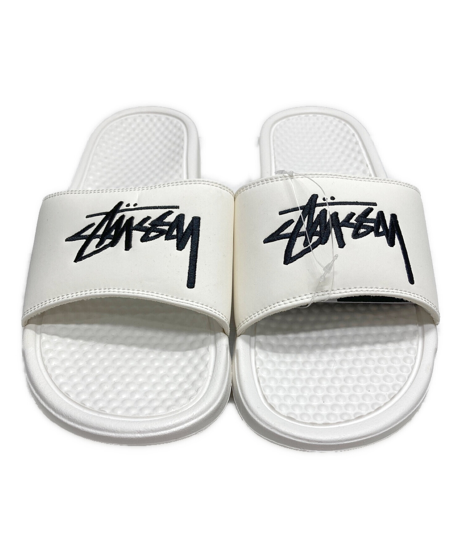 NIKE×STUSSY (ナイキ×ステューシー) コラボサンダル ホワイト サイズ:27cm 未使用品