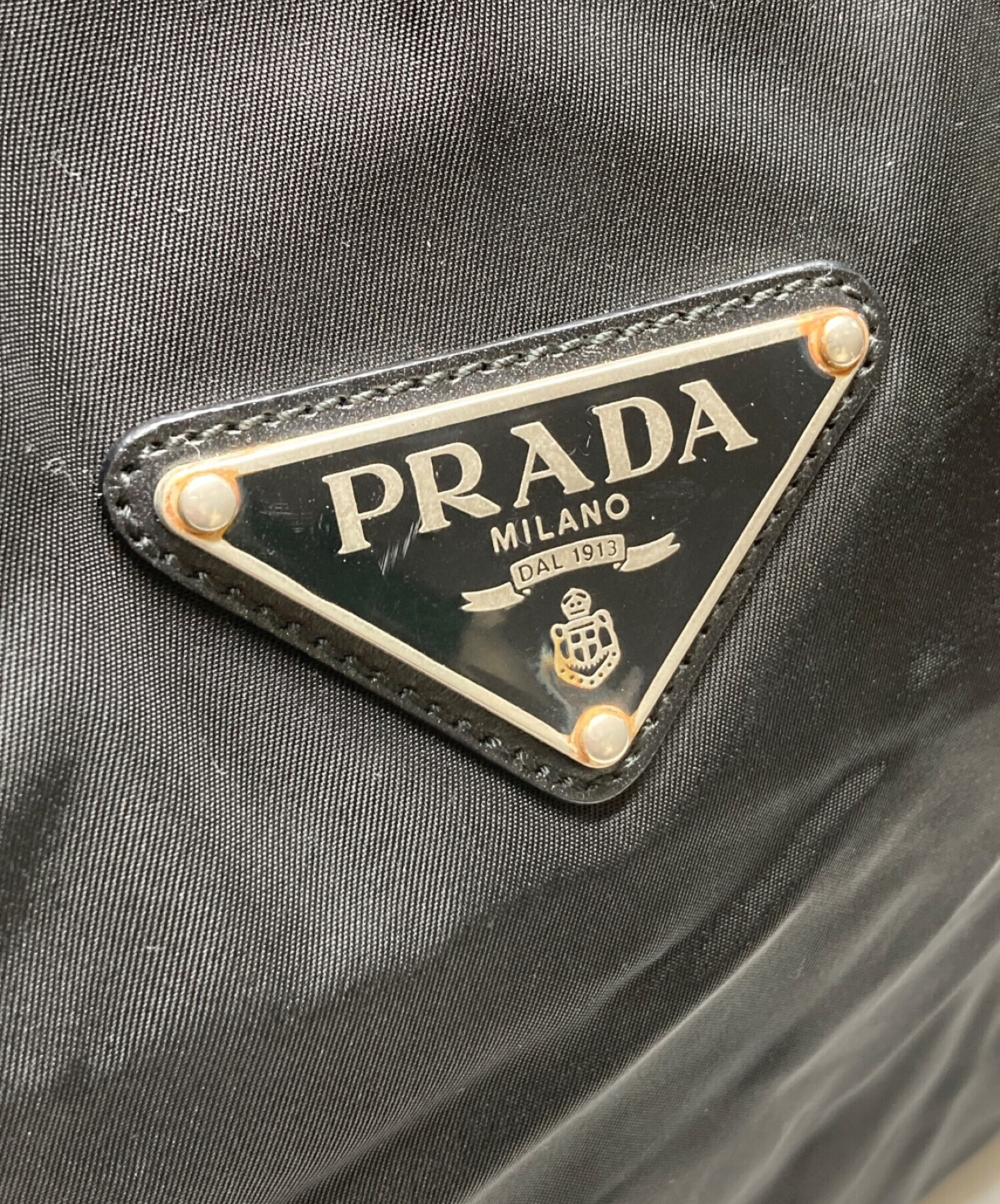 PRADA (プラダ) ナイロンボストンバッグ ブラック