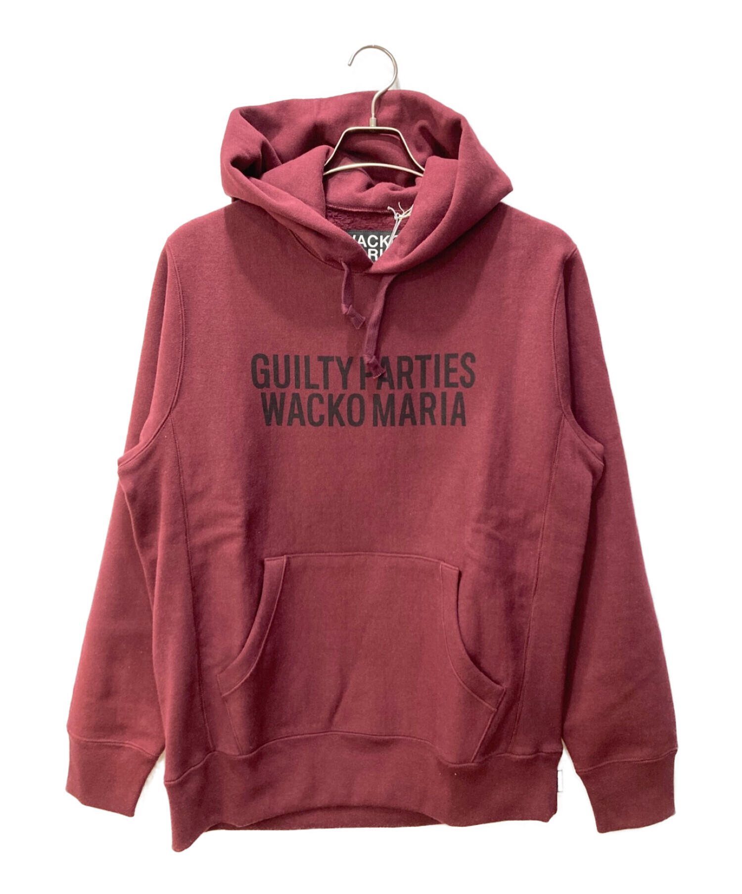 WACKO MARIA (ワコマリア) HEAVY WEIGHT PULLOVER HOODED SWEAT SHIRT レッド サイズ:S 未使用品