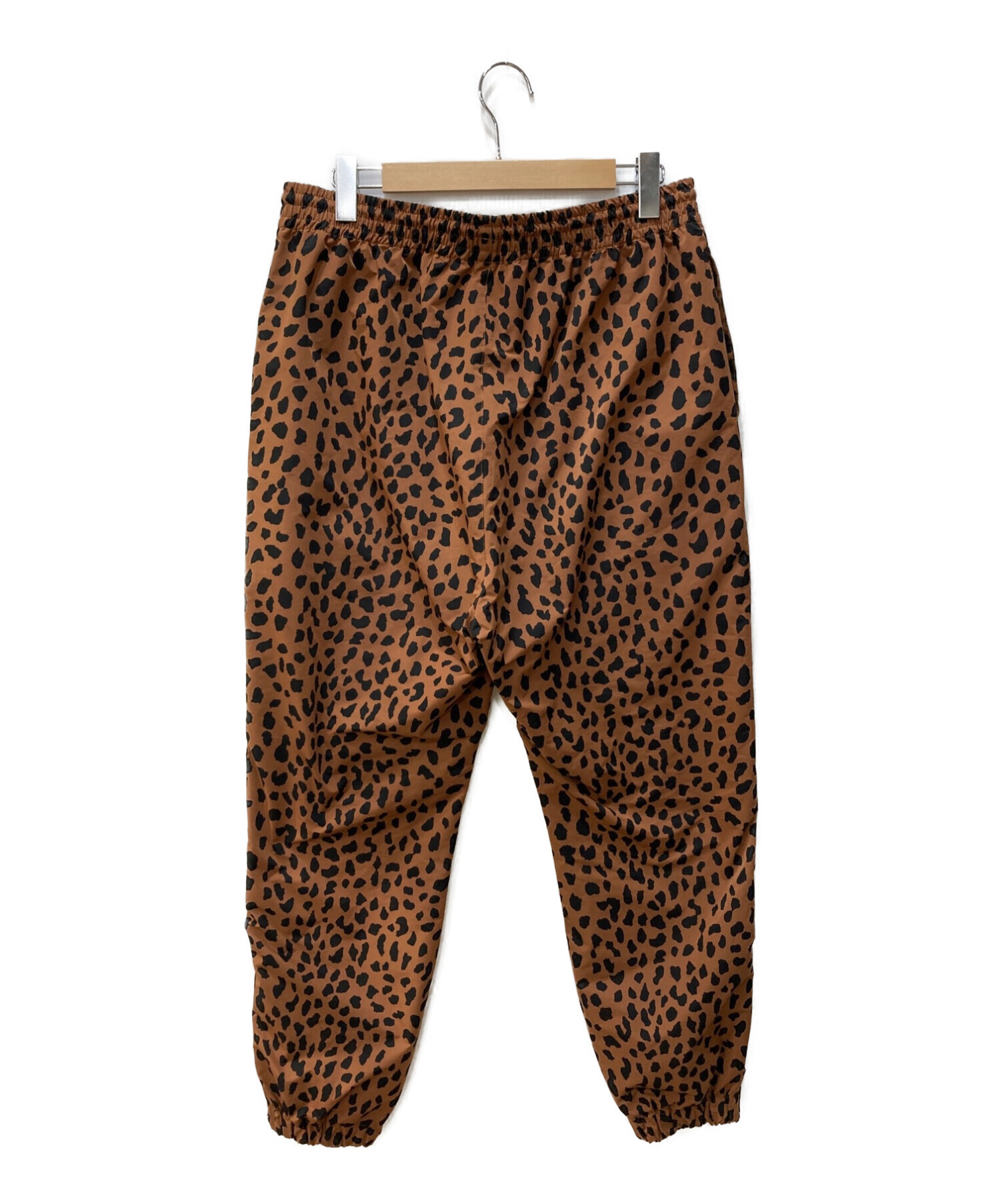 WACKO MARIA×WILD BUNCH (ワコマリア×ワイルドバンチ) LEOPARD TRACK PANTS ベージュ サイズ:XL