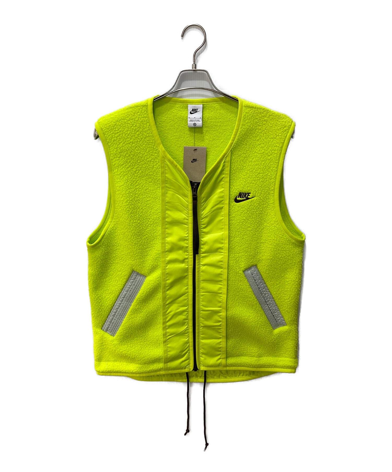 中古・古着通販】NIKE NSW SPE+ (ナイキ) SHERPA VEST ネオンイエロー