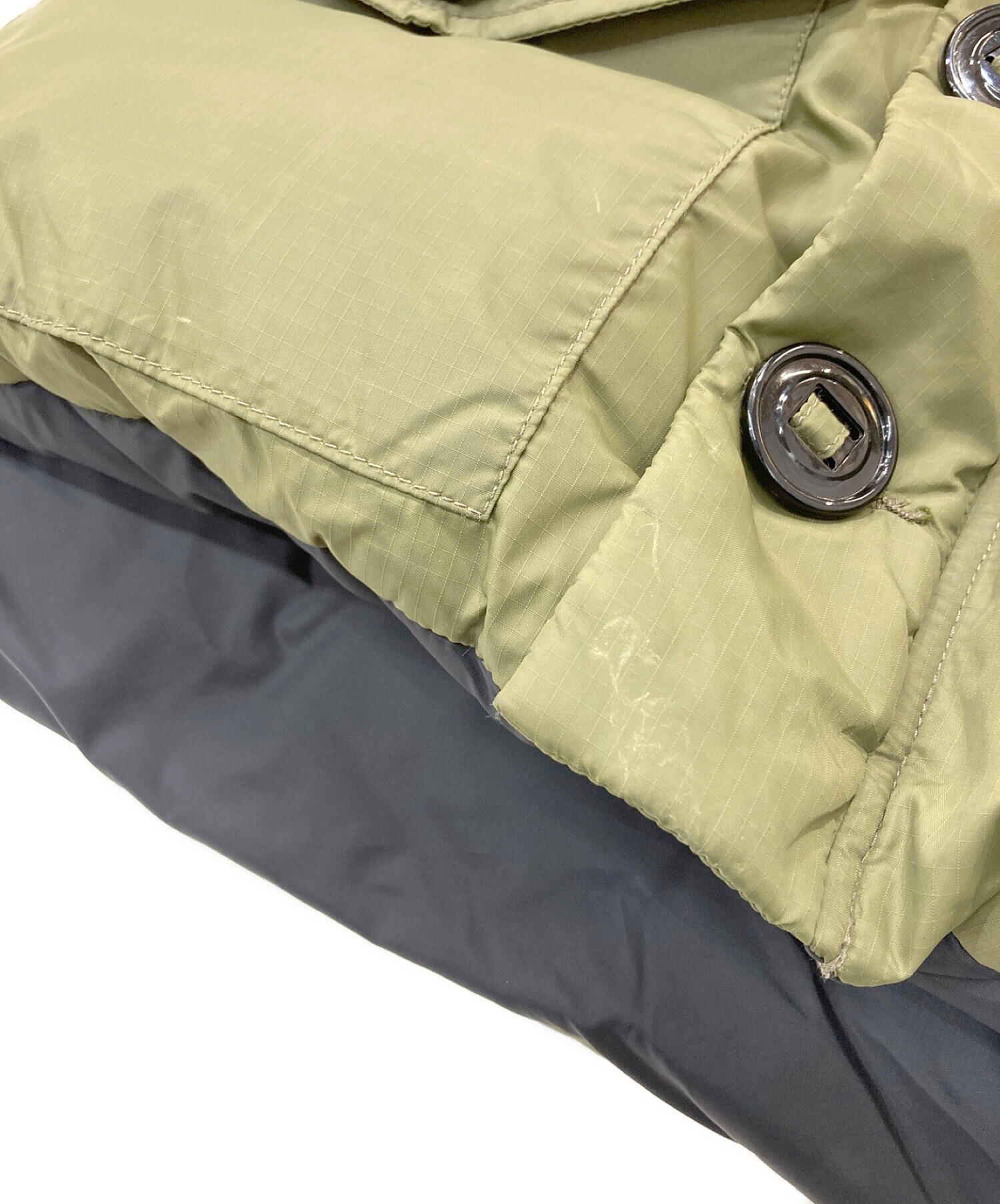 中古・古着通販】CANADA GOOSE (カナダグース) レザー切替ダウンベスト カーキ サイズ:XS｜ブランド・古着通販  トレファク公式【TREFAC FASHION】スマホサイト