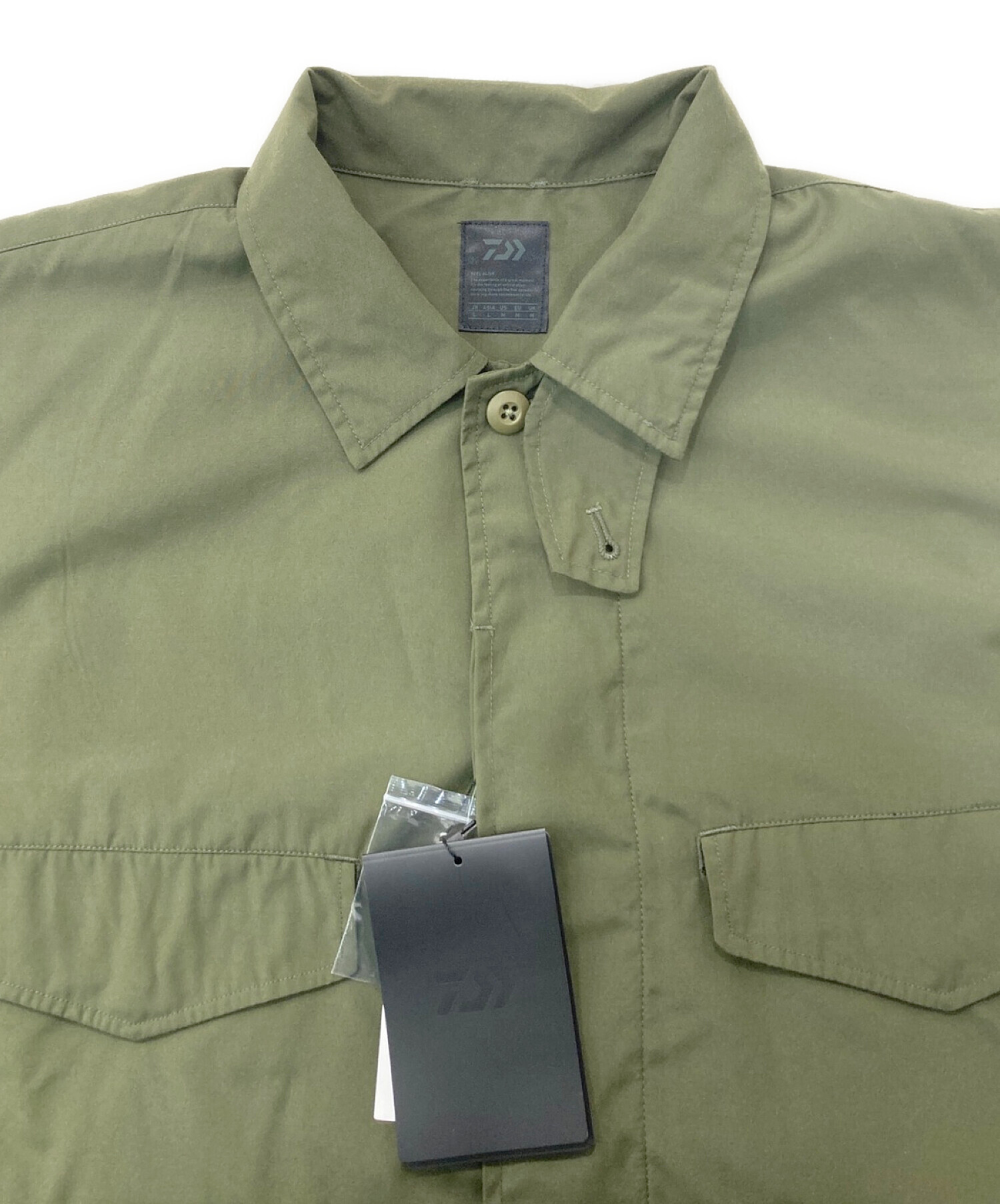 DAIWA PIER39 (ダイワ ピア39) 半袖シャツ オリーブ サイズ:L 未使用品