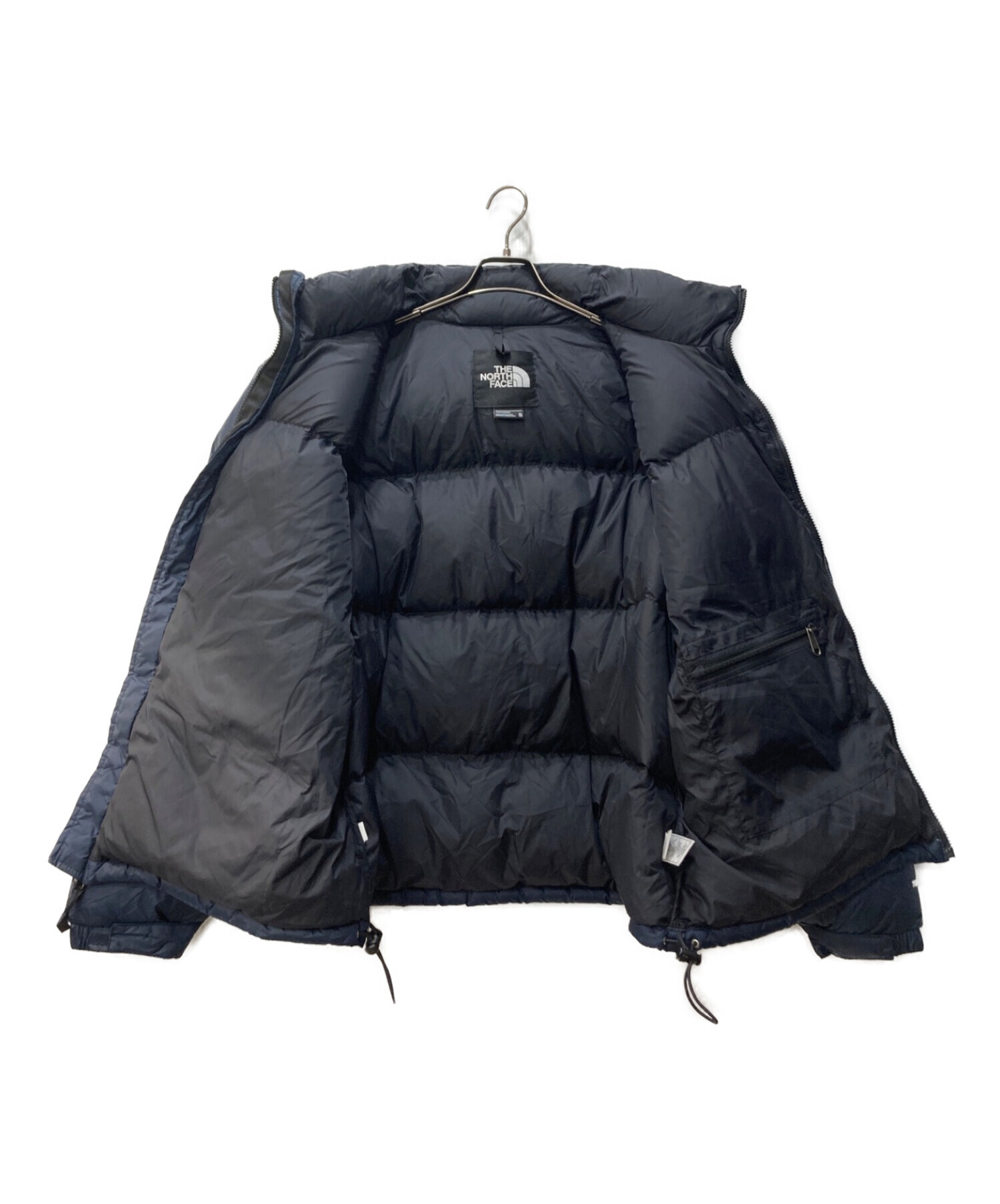 THE NORTH FACE (ザ ノース フェイス) ヌプシダウンジャケット ネイビー サイズ:XL