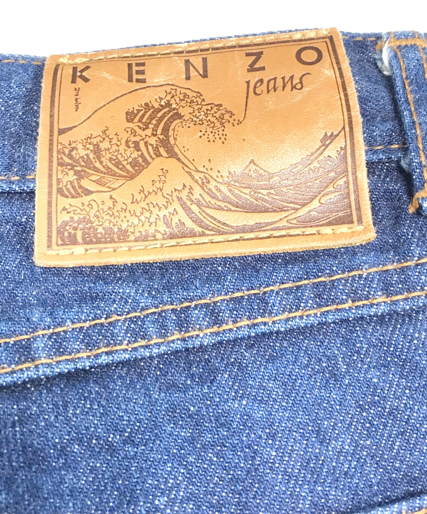 KENZO JEANS (ケンゾージーンズ) [OLD]デニムパンツ インディゴ サイズ:76cm