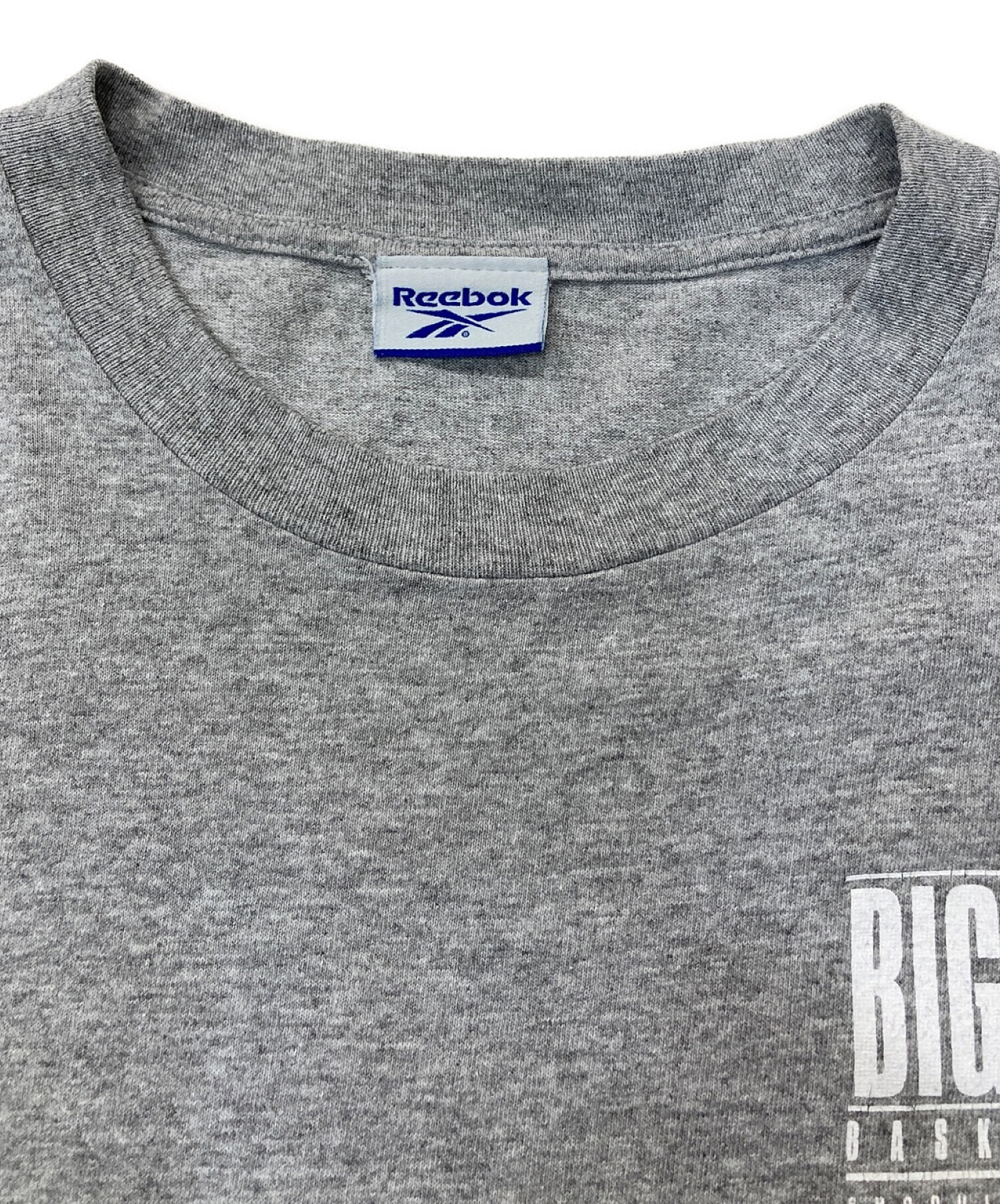 中古・古着通販】REEBOK (リーボック) バスケTEE グレー サイズ:表記