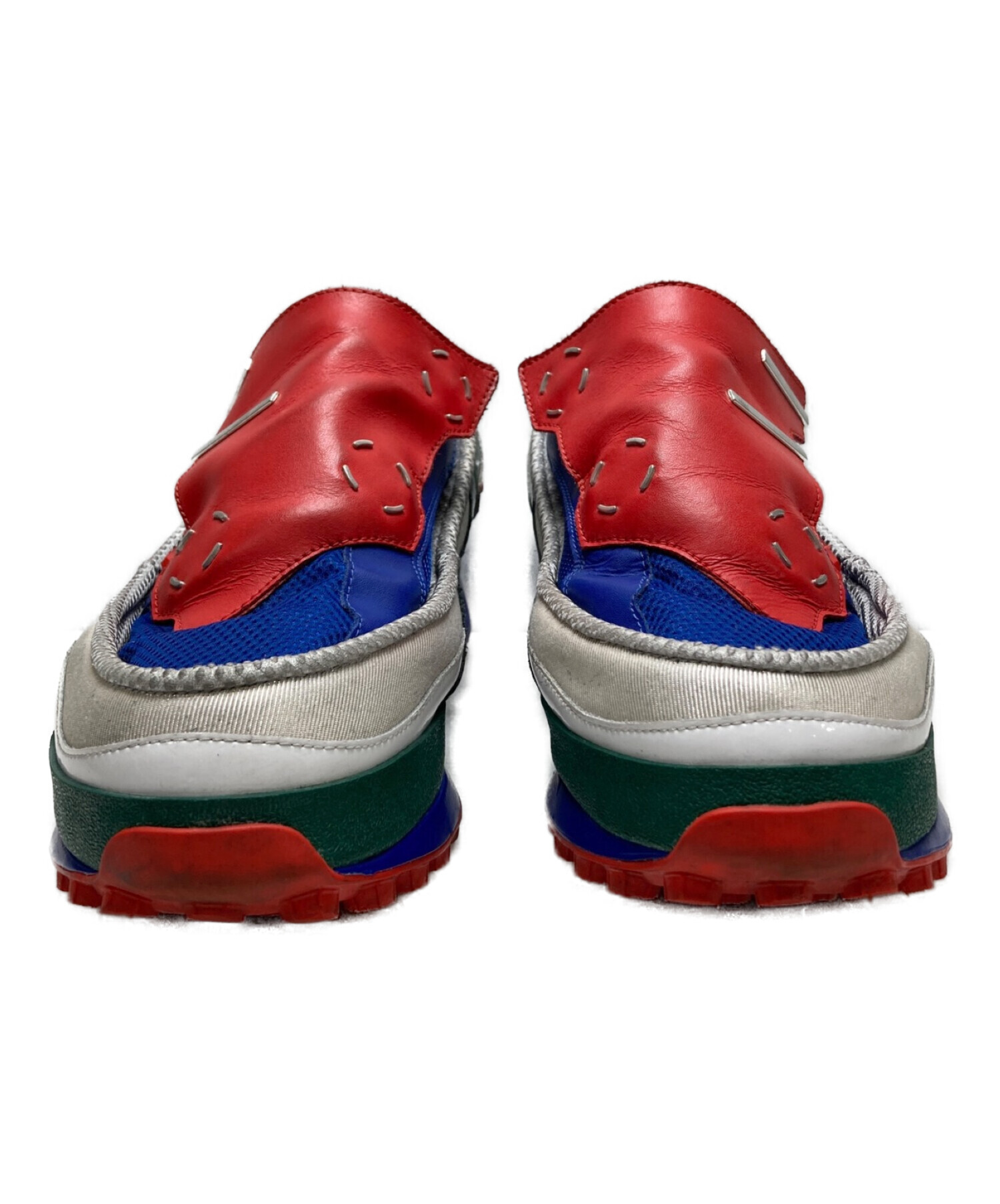 adidas×RAF SIMONS (アディダス×ラフシモンズ) RAFSIMONS SUPER TREKKER ブルー×レッド サイズ:28cm