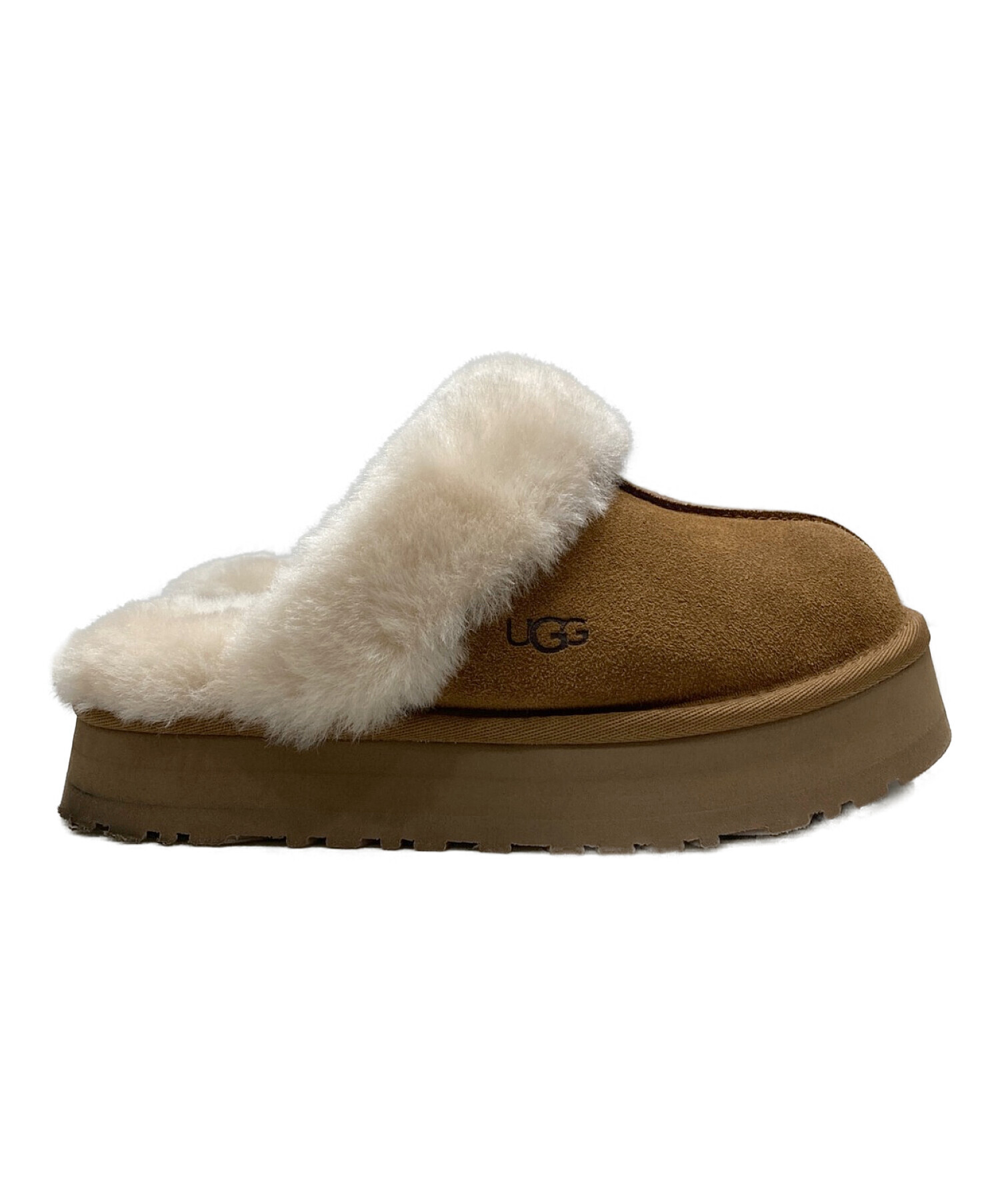 中古・古着通販】UGG (アグ) ディスケット シューズ ベージュ サイズ