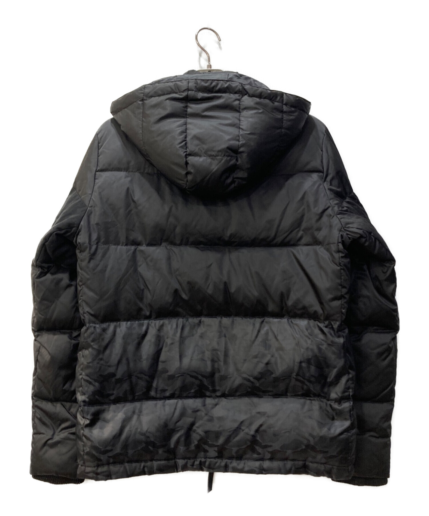 Roen (ロエン) スカル装飾ダウンジャケット ブラック サイズ:XL