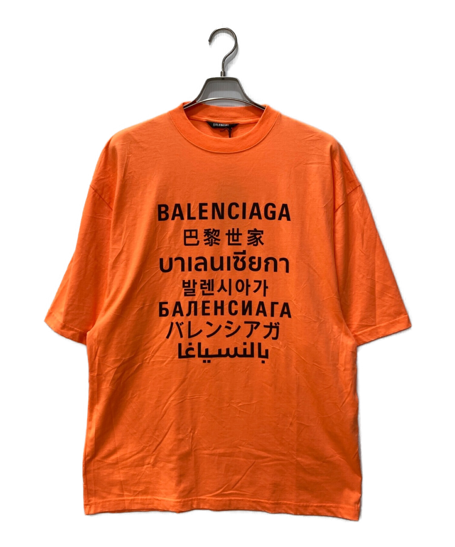 中古・古着通販】BALENCIAGA (バレンシアガ) ランゲージＴシャツ