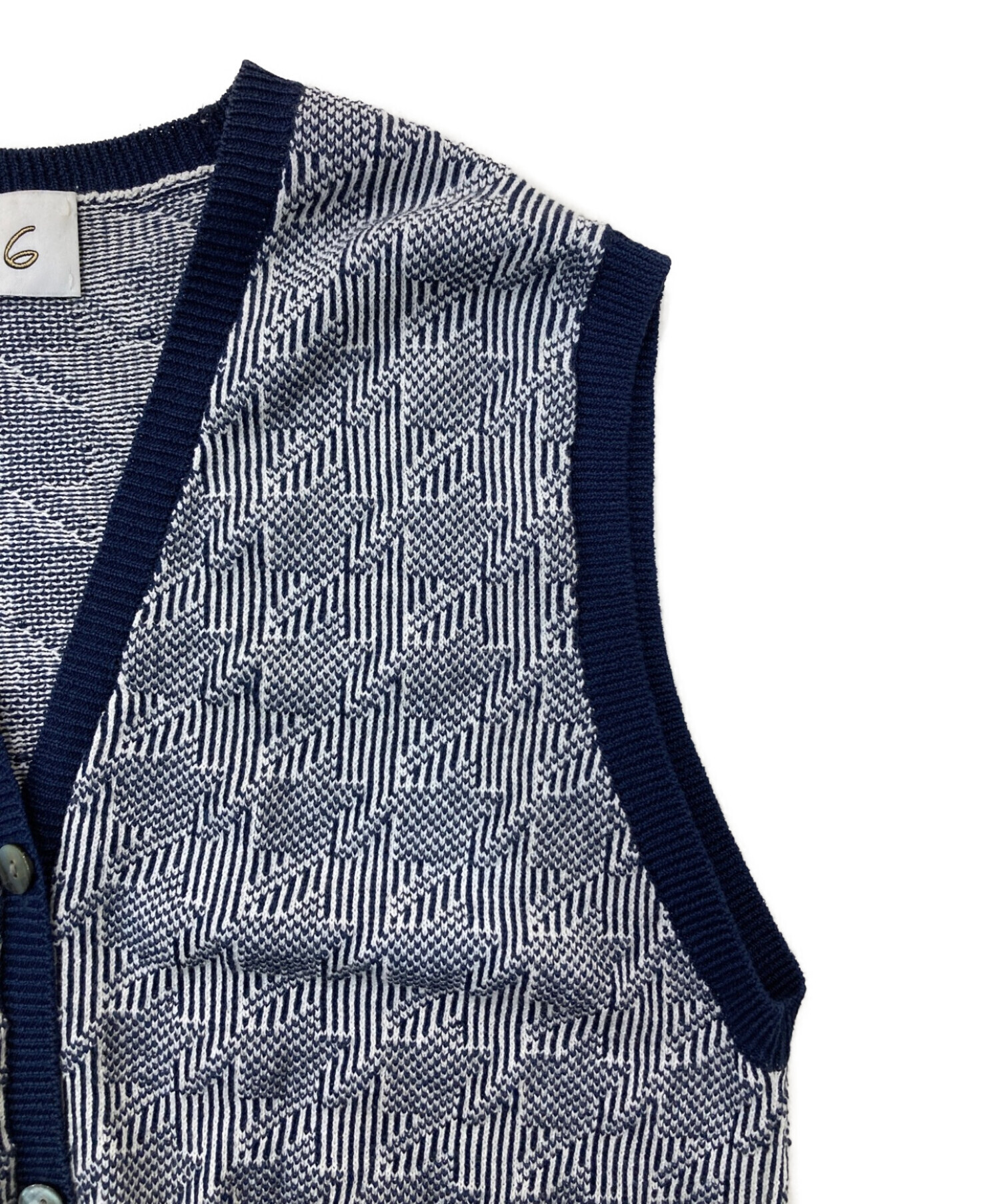 最高品質の素材 roku 6 beauty&youth CHIDORI KNIT VEST