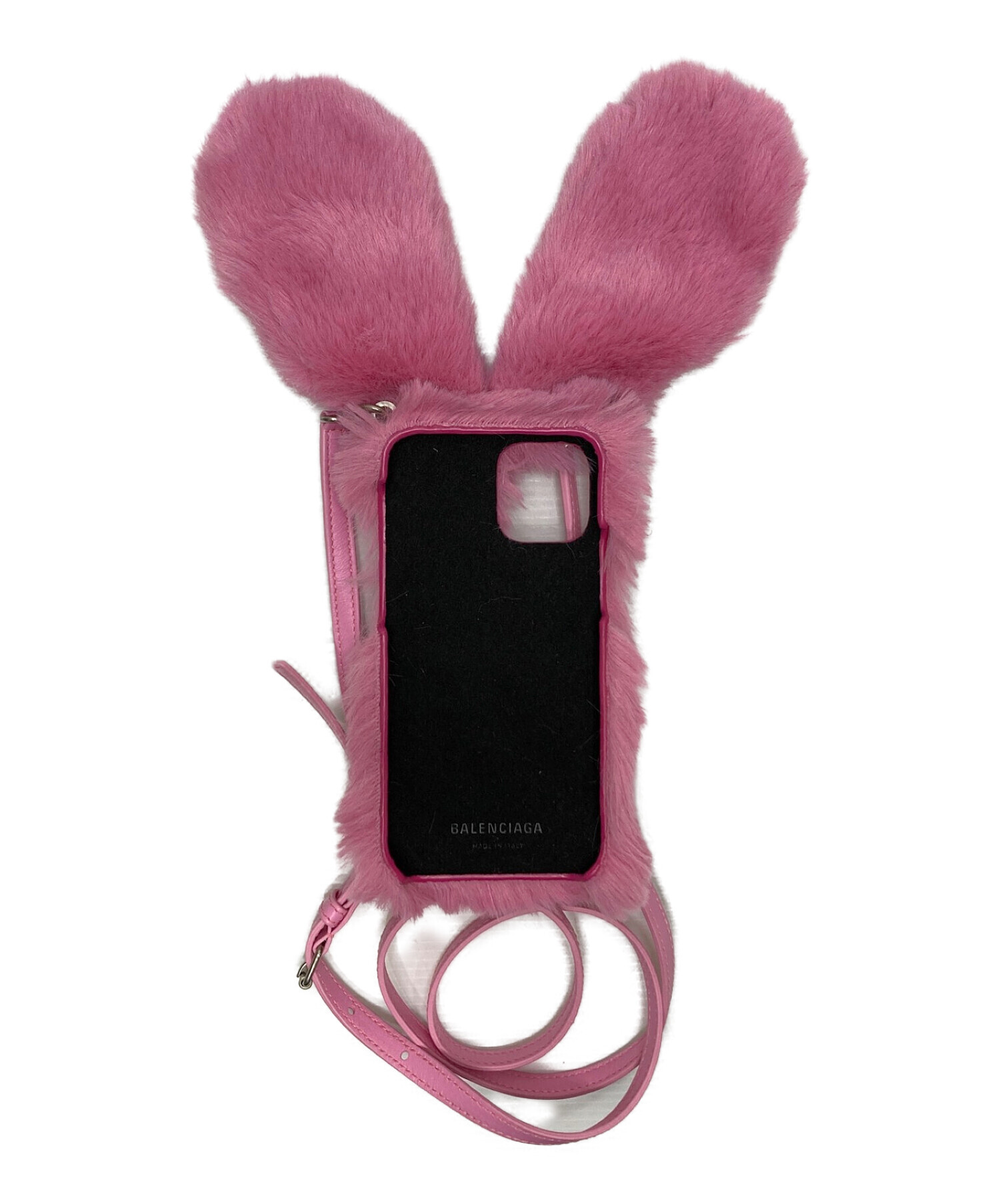 バレンシアガ Fluffy Bunny iPhone 12 ケース - モバイルケース/カバー
